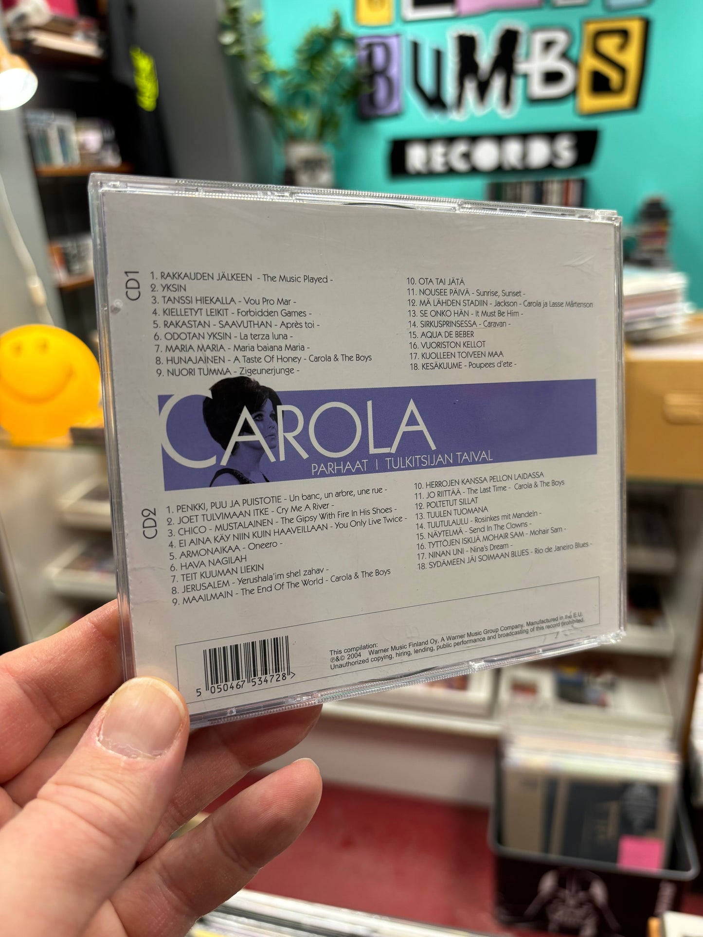 Carola - Parhaat: Tulkitsijan Taival, 2CD, Finland 2004