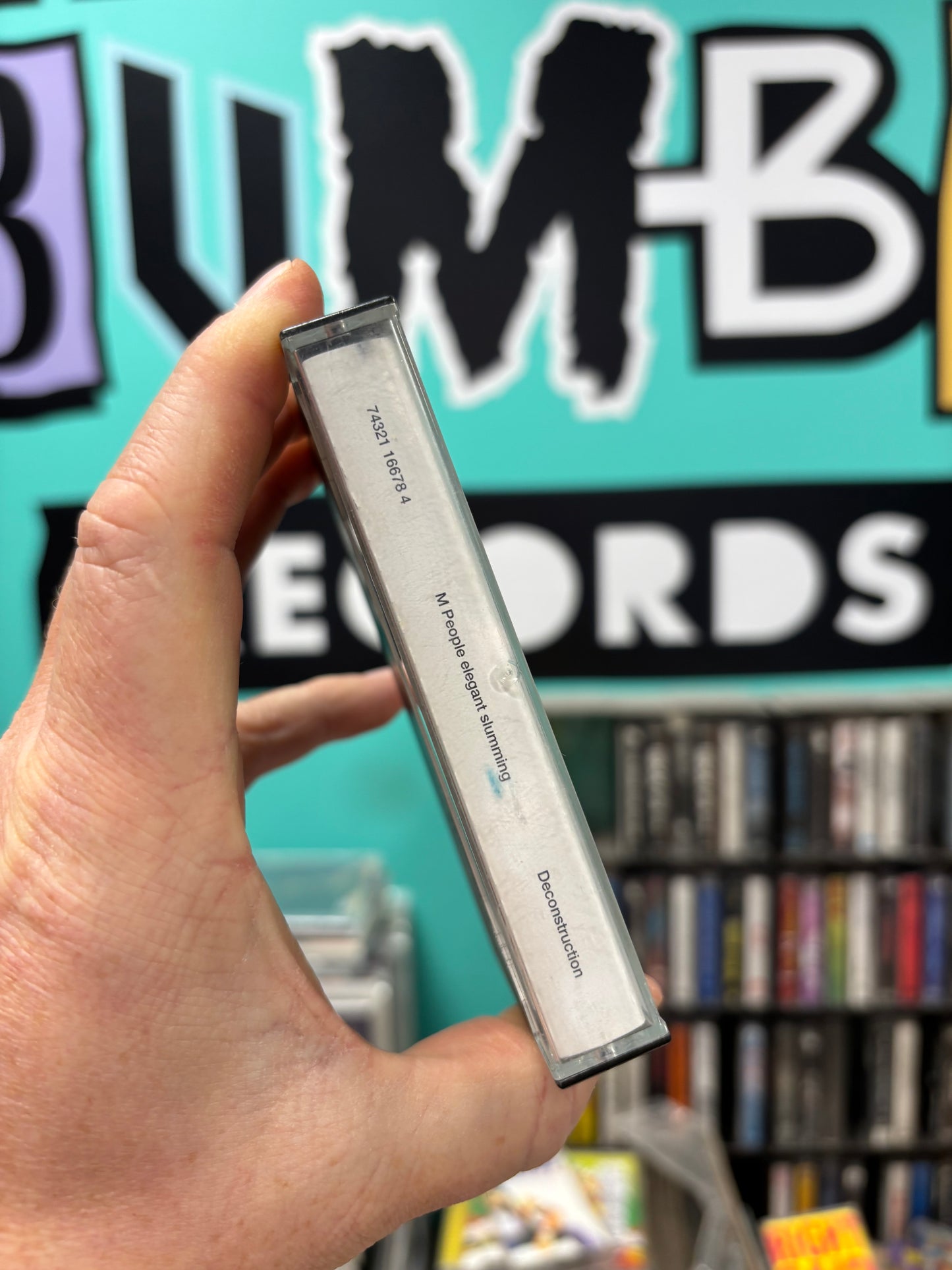 M People: Elegant Slumming, C-cassette, Deconstruction, RCA, BMG, Europe 1993