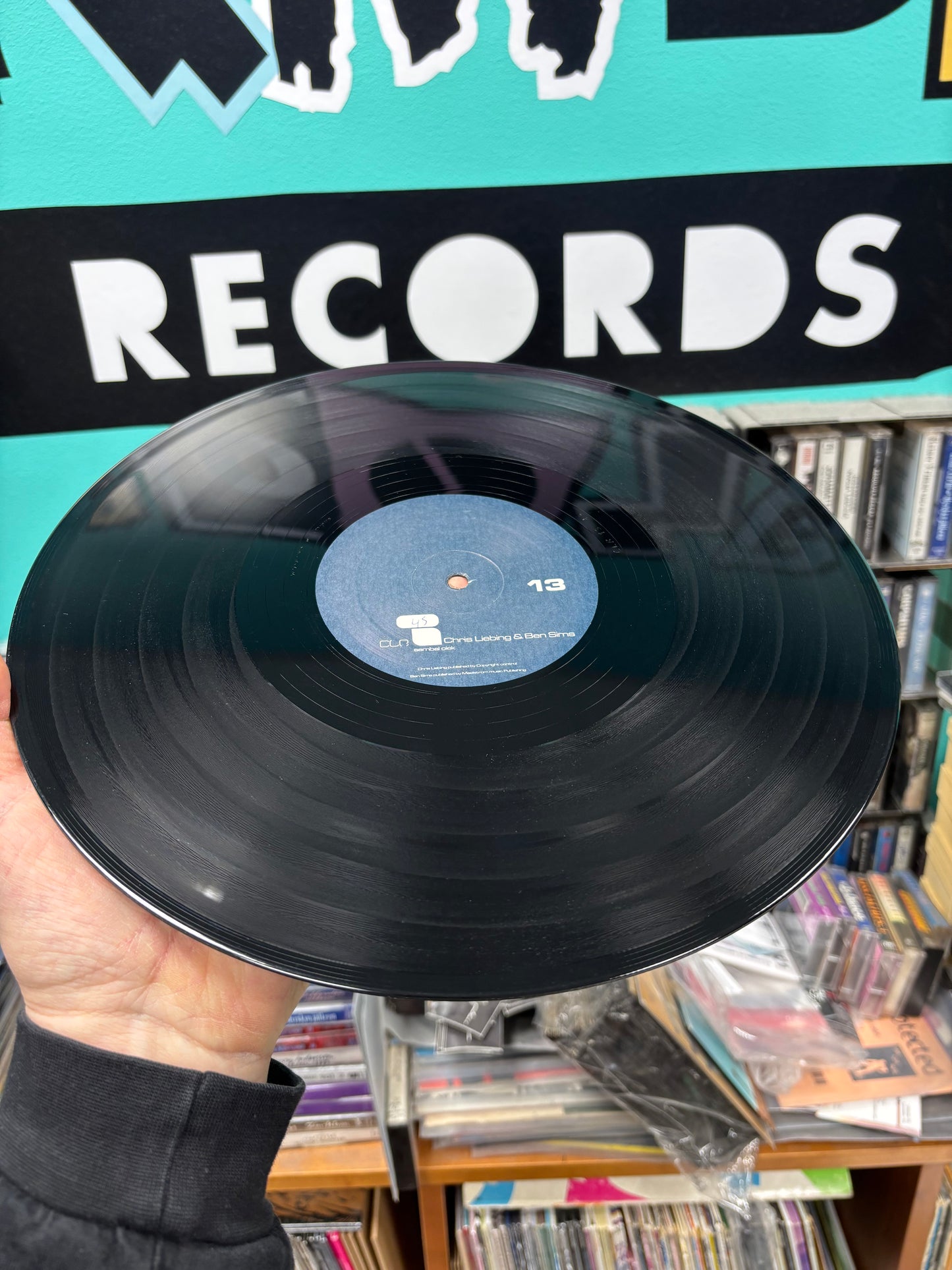 Chris Liebing & Ben Sims: Work It/Sambal Olek, 12inch, Only official pressing, CLR, Germany 2005