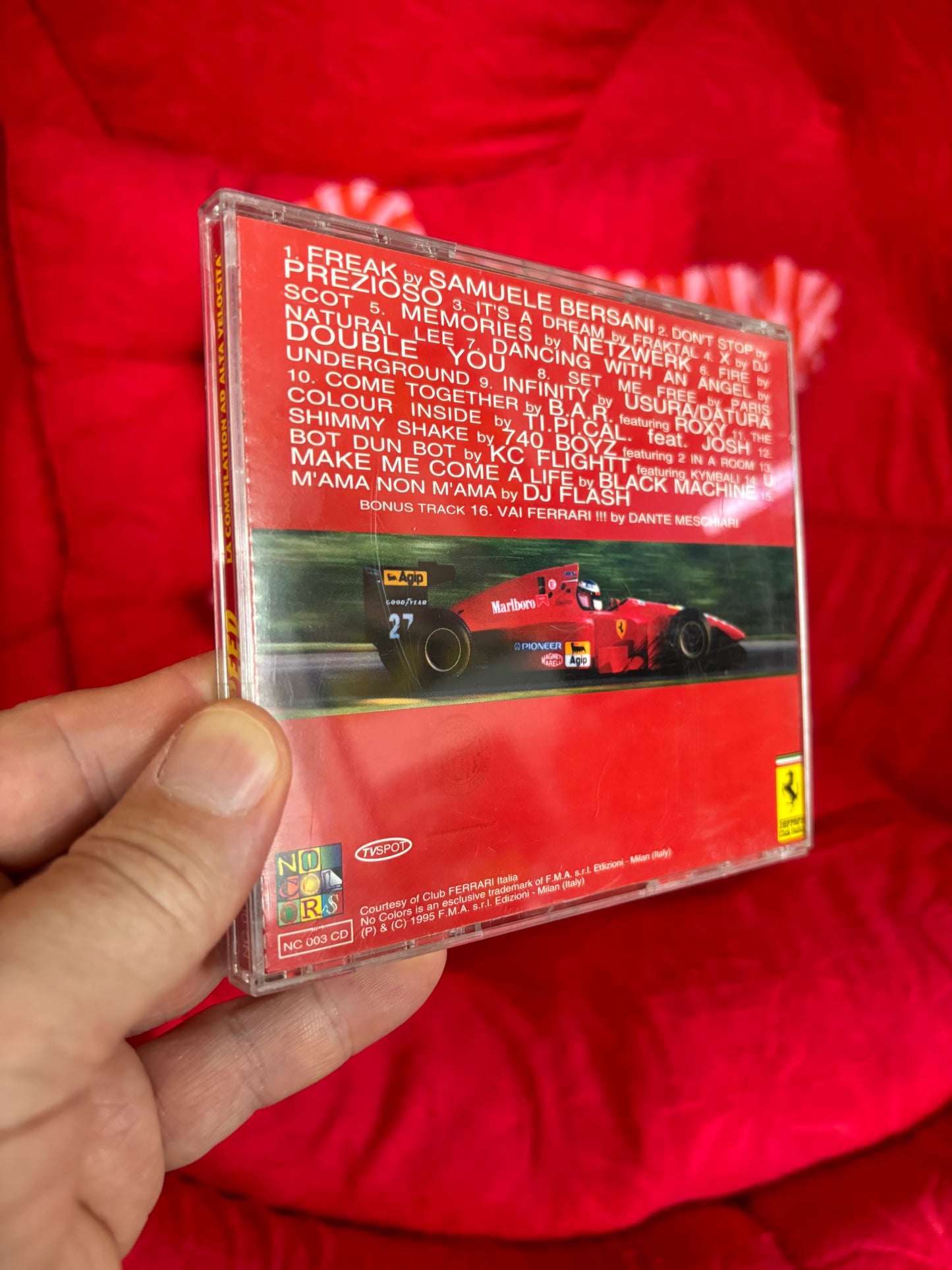 High Speed - La Compilation Ad Alta Velocità, CD, Mixed, Only CD pressing, No Colors, Italy 1995