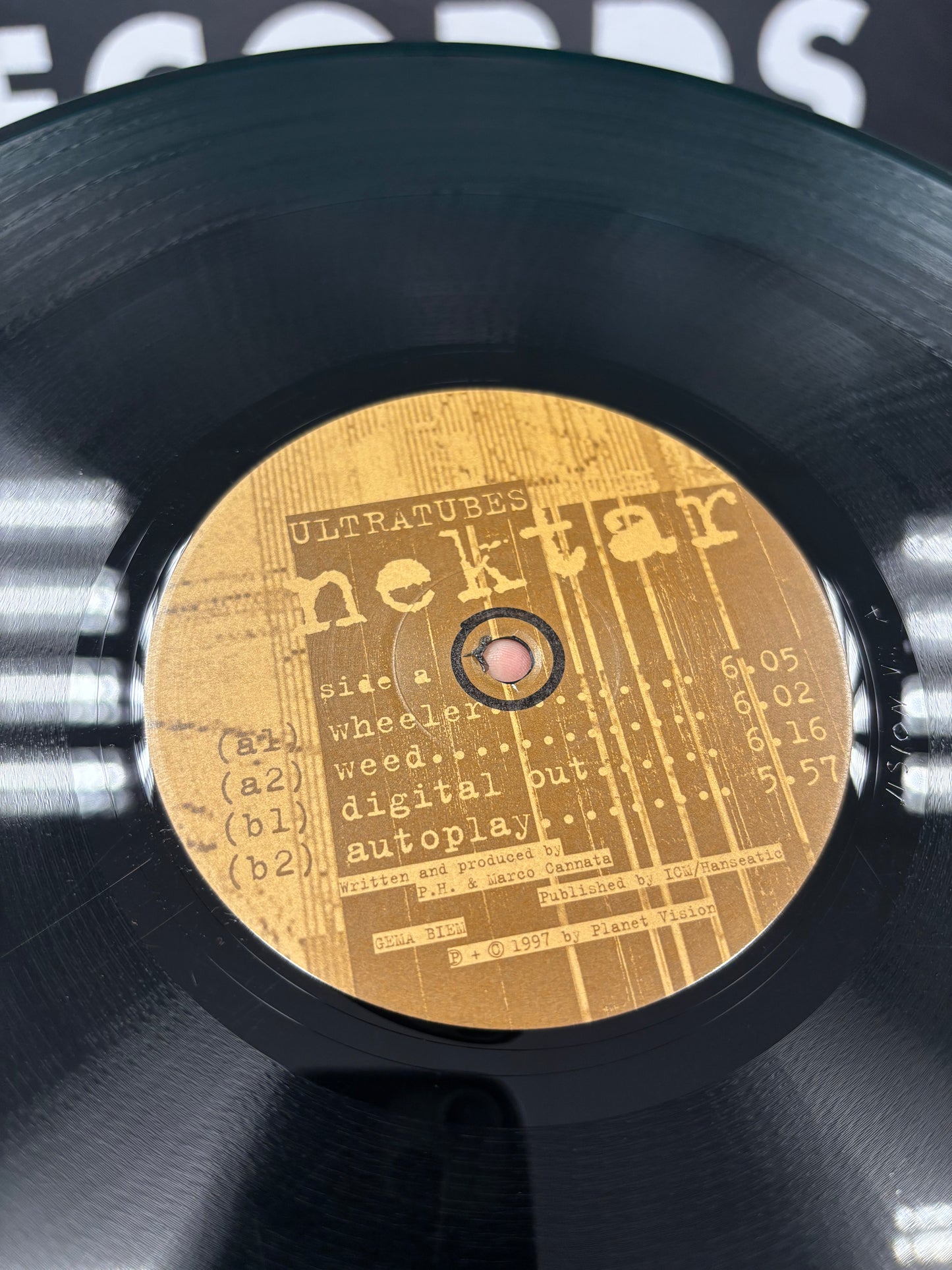 Ultratubes: Nektar, 2x12inch, Only official vinyl pressing, Planet Vision, Germany 1997