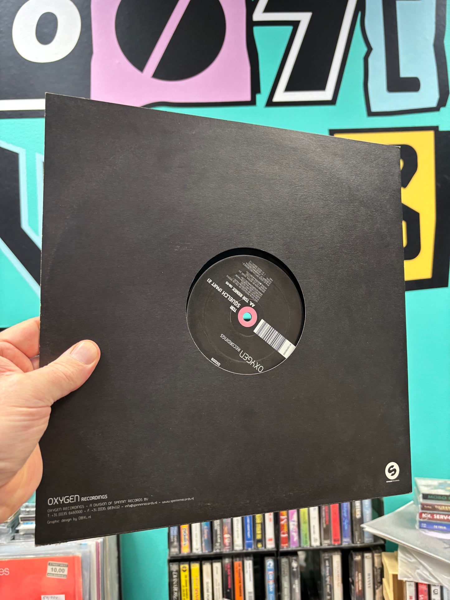 TDR: Squelch (Part 2), 12inch, Oxygen Records, Netherlands 2005