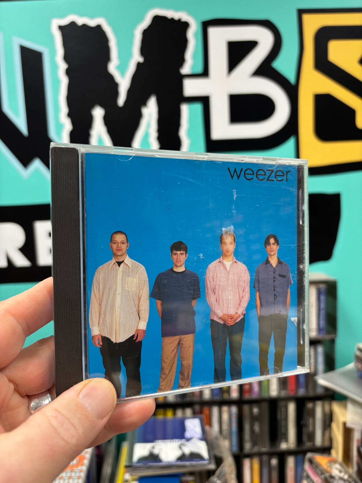 Weezer: Weezer, CD, repress, Geffen Records, Europe 1995-1999ish?