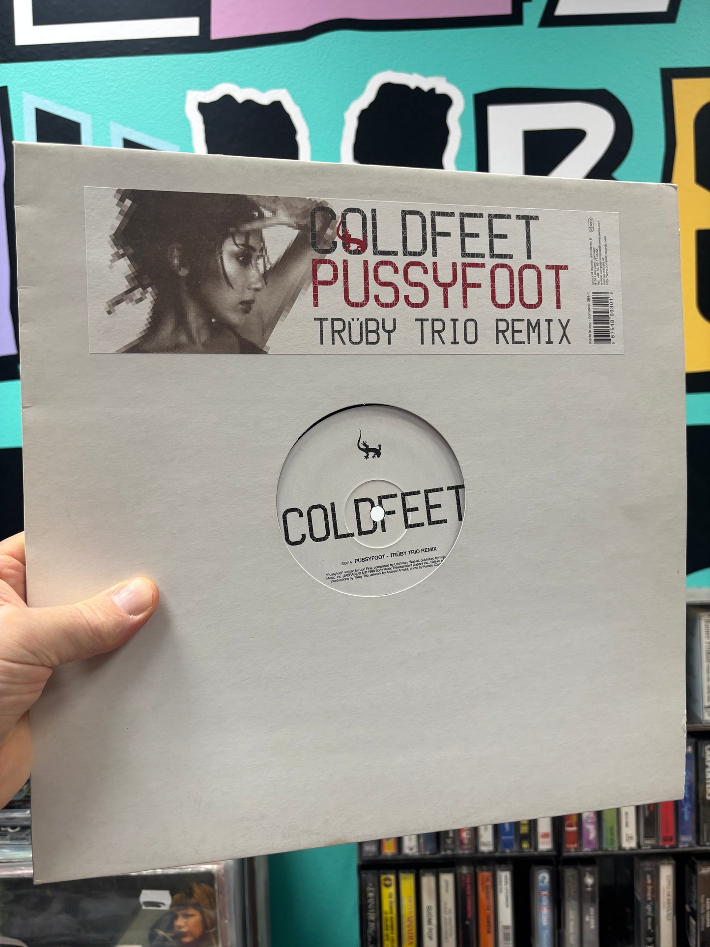 Coldfeet: Pussyfoot (Trüby Trio Remix), 12inch, Only official pressing, Compost Records, Germany 1998