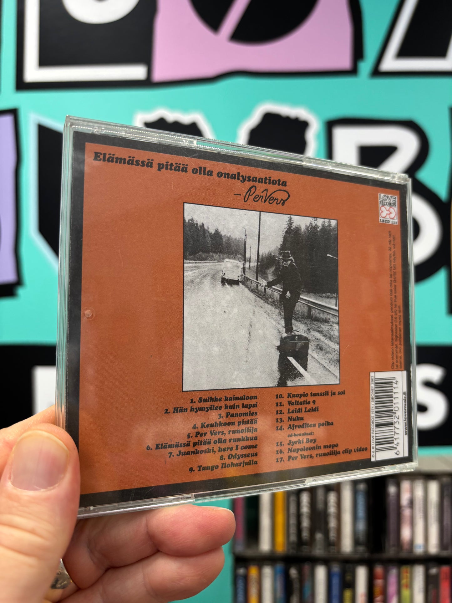 Juice Leskinen Coitus Int: Per Vers, Runoilija, CD, reissue, remastered, enhanced, Love Records, Siboney, Finland 2003