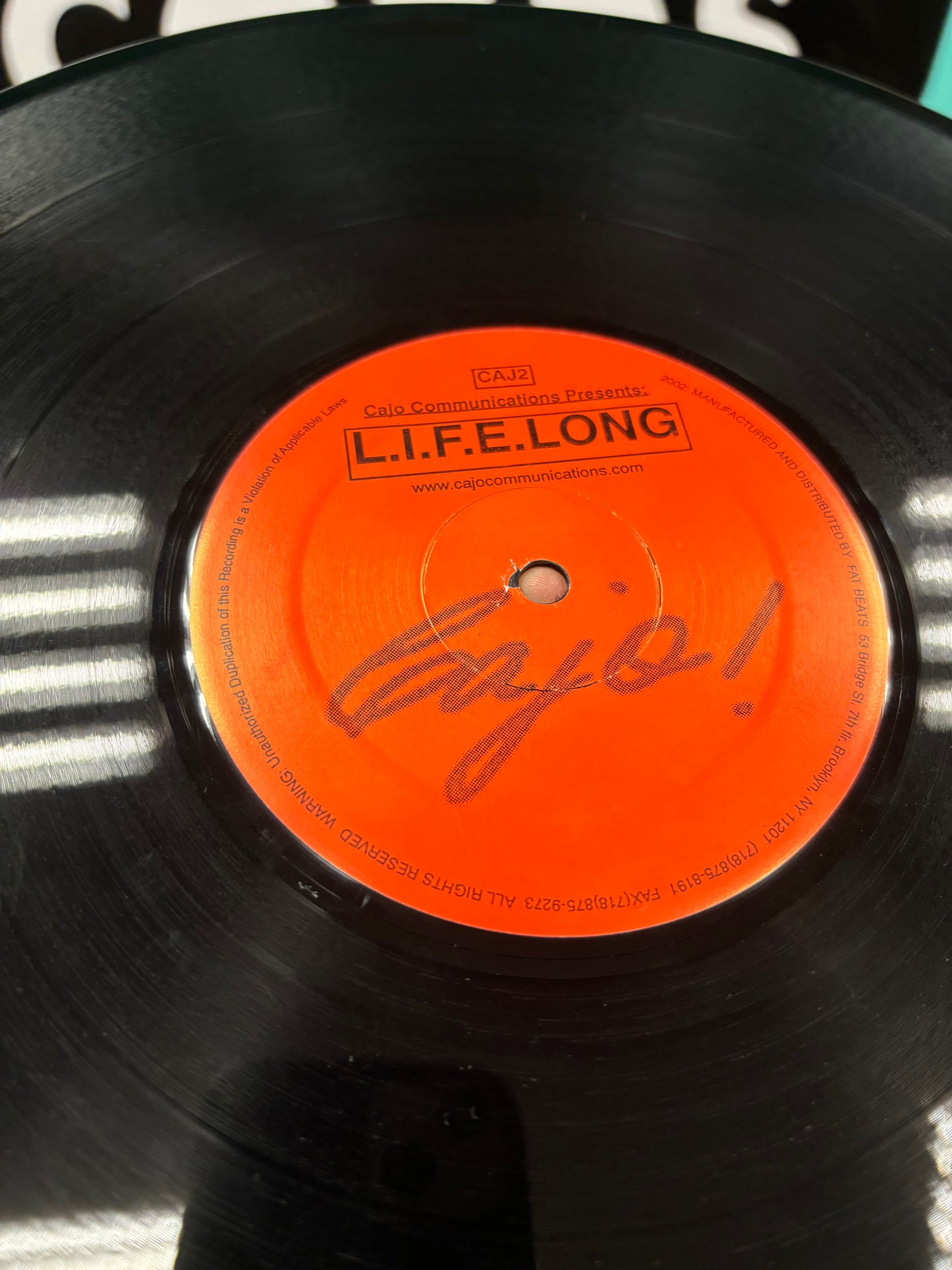 L.I.F.E. LONG: Incredibly Fresh, 12inch, Cajo!, US 2002