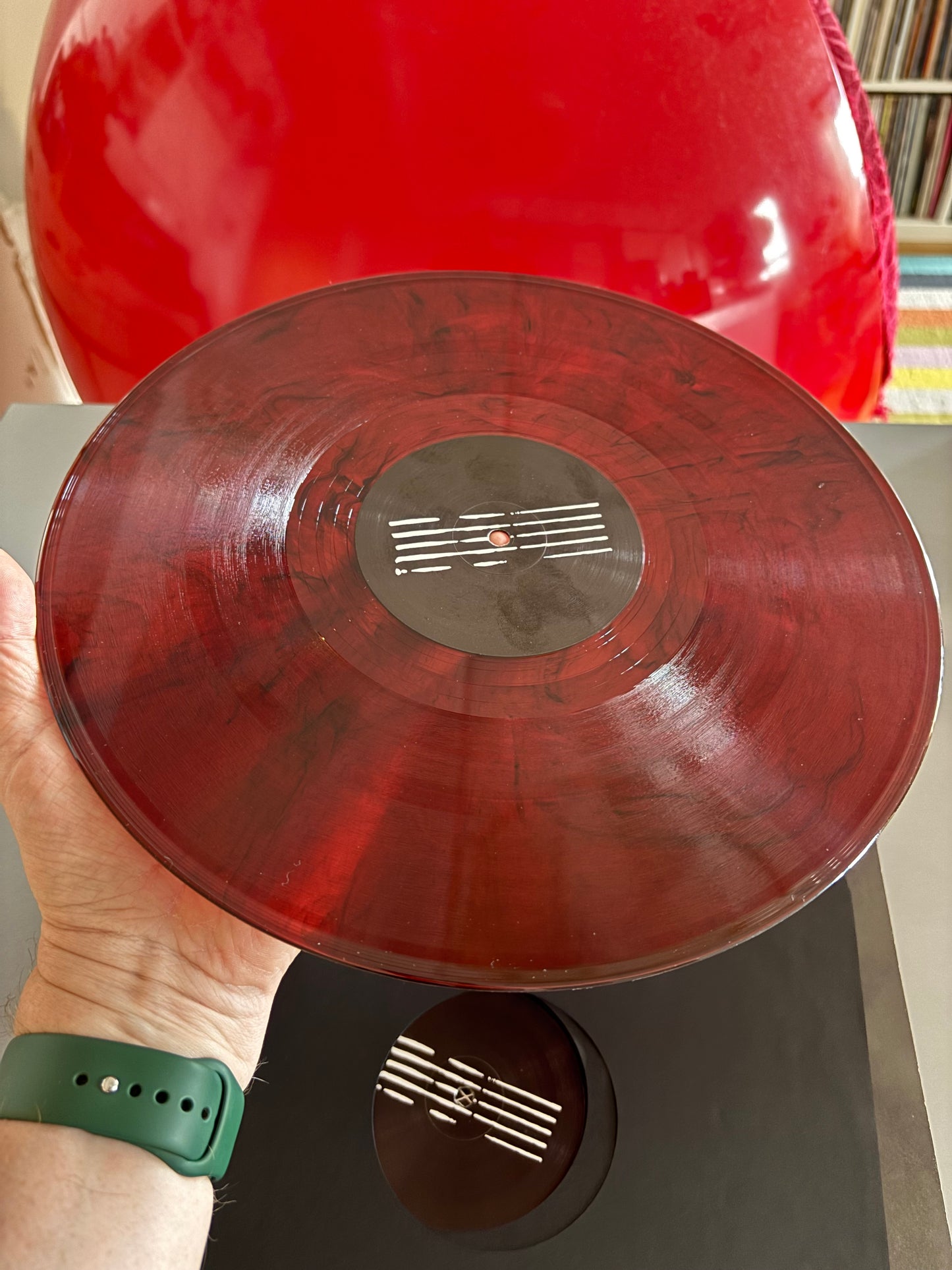 Redshape: Red Pack, 2x12inch, Only pressing, Red Marbled, Dark Red Marbled, Present, Germany 2010