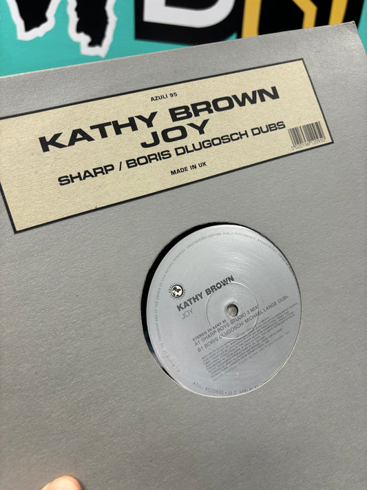 Karhu Brown: Joy (Sharp/Boris Dlugosch Dubs), 12inch, Azuli Records, UK 1999