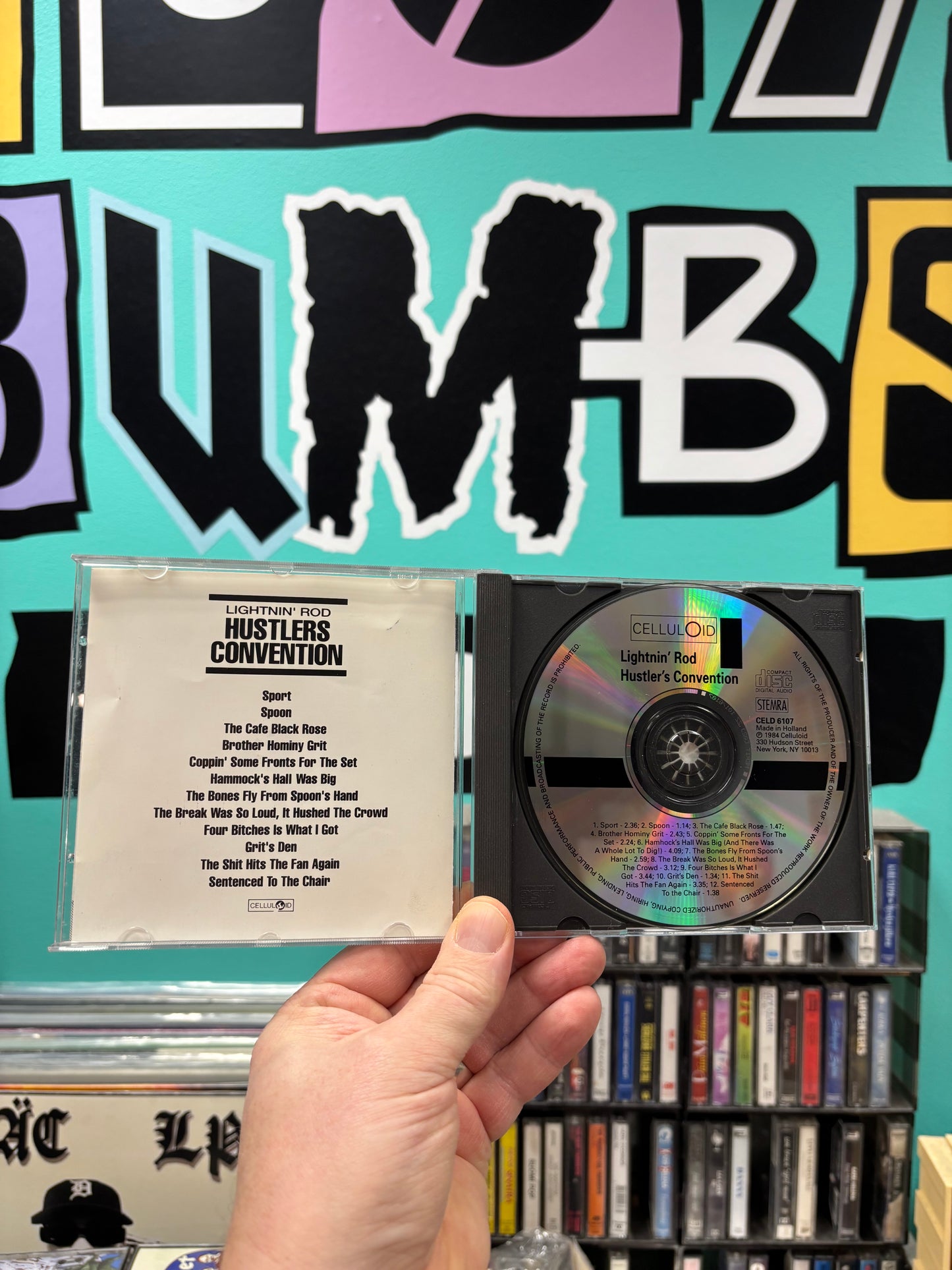 Lightnin’ Rod: Hustler’s CONVENTION, CD, reissue, Celluloid, US 1984