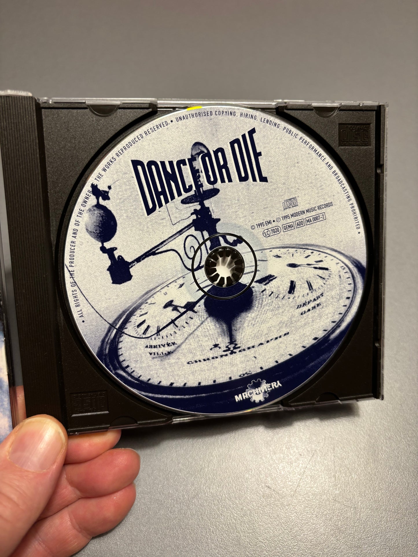 Dance Or Die: Everspring, CD, reissue, Machinery Records, Germany year?