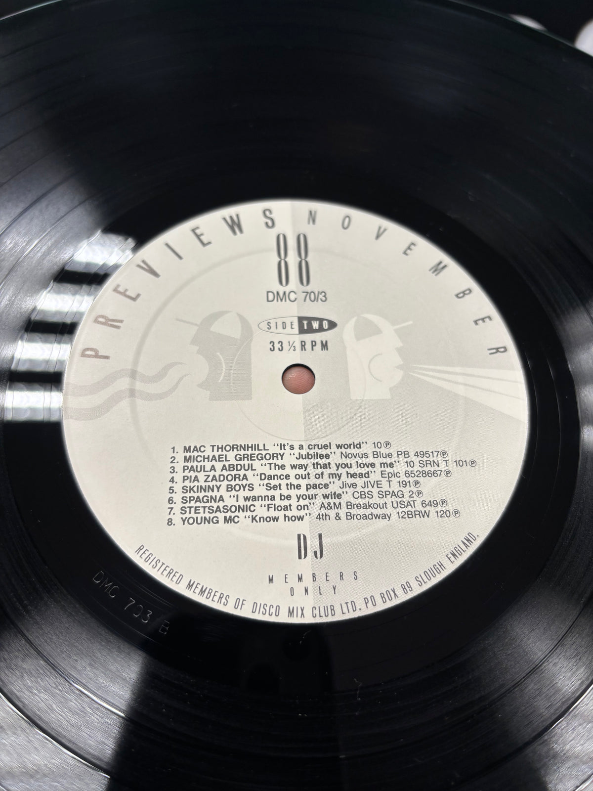 DMC - November 88 - Previews, LP, compilation, Only pressing, DMC, UK 1988