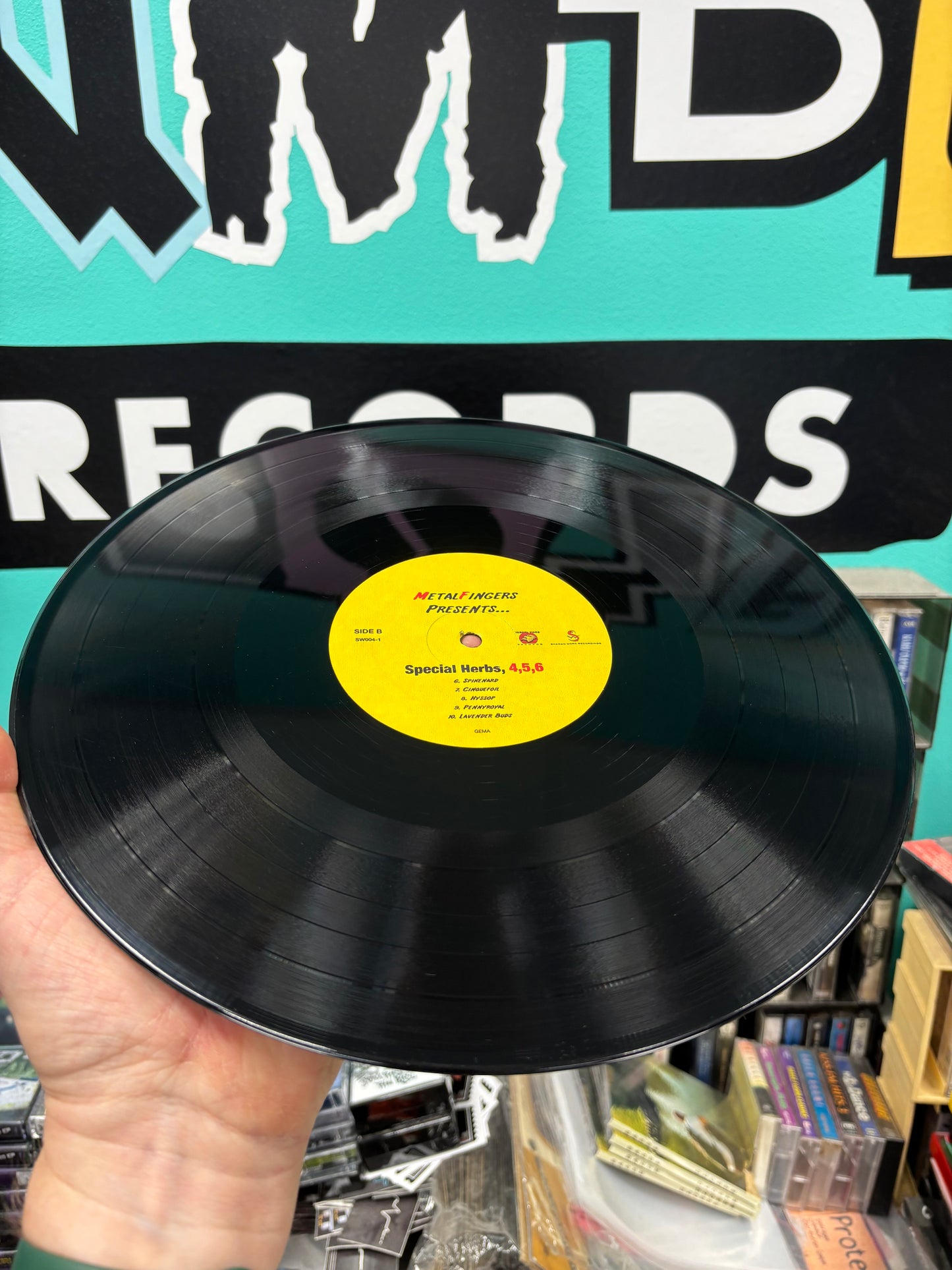 Metal Fingers: Special Herbs 4,5,6, 2LP, 1st pressing, Only vinyl pressing, gatefold, Metal Face Records, Shaman Work Recordings, USA & Europe 2003