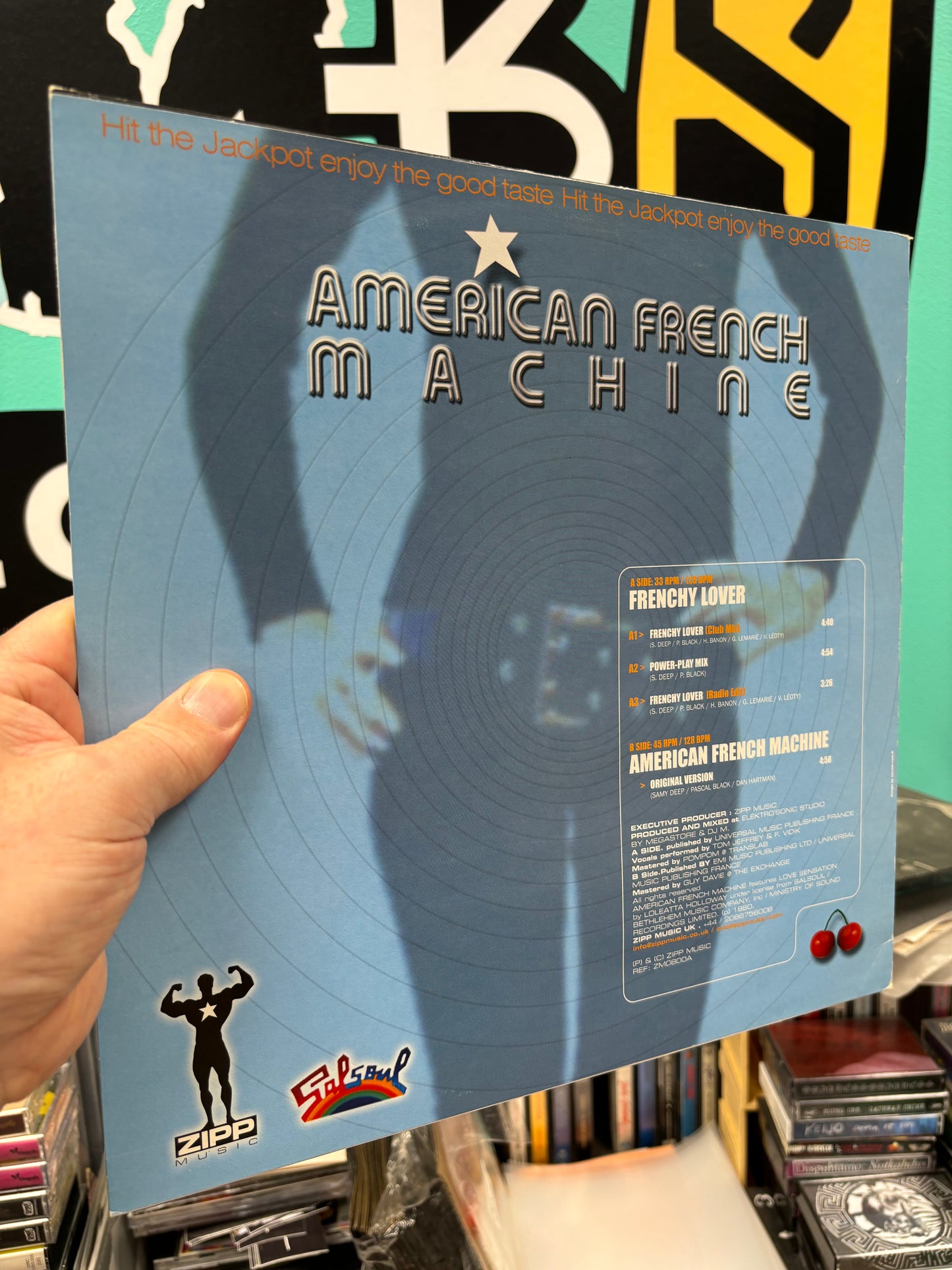 American French Machine: Frenchy Lover, 12inch, Zipp Music, France 2002