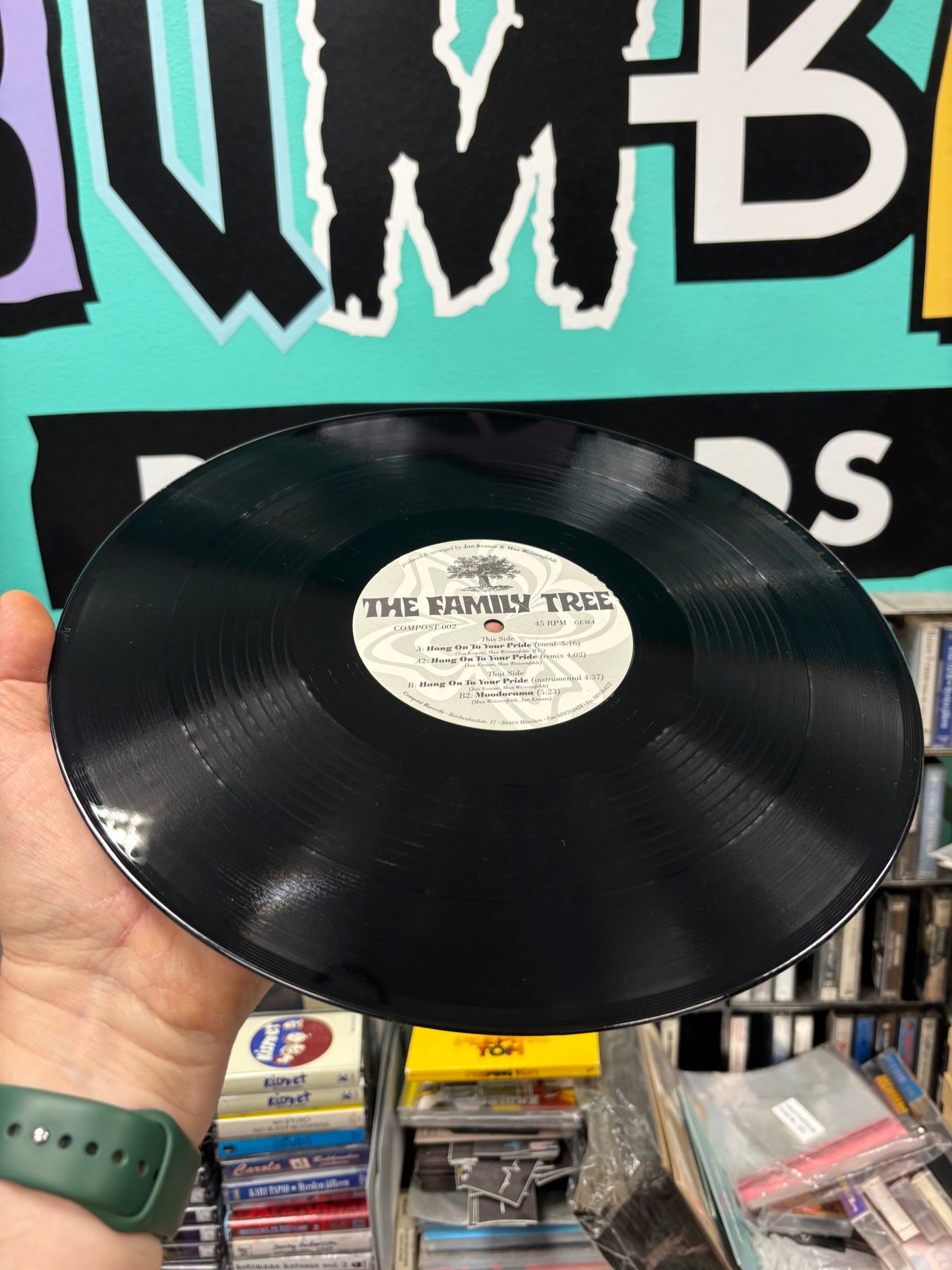 The Family Tree: Hang On To Your Pride/Moodorama, 12inch, Only official pressing, Compost Records, Germany 1994