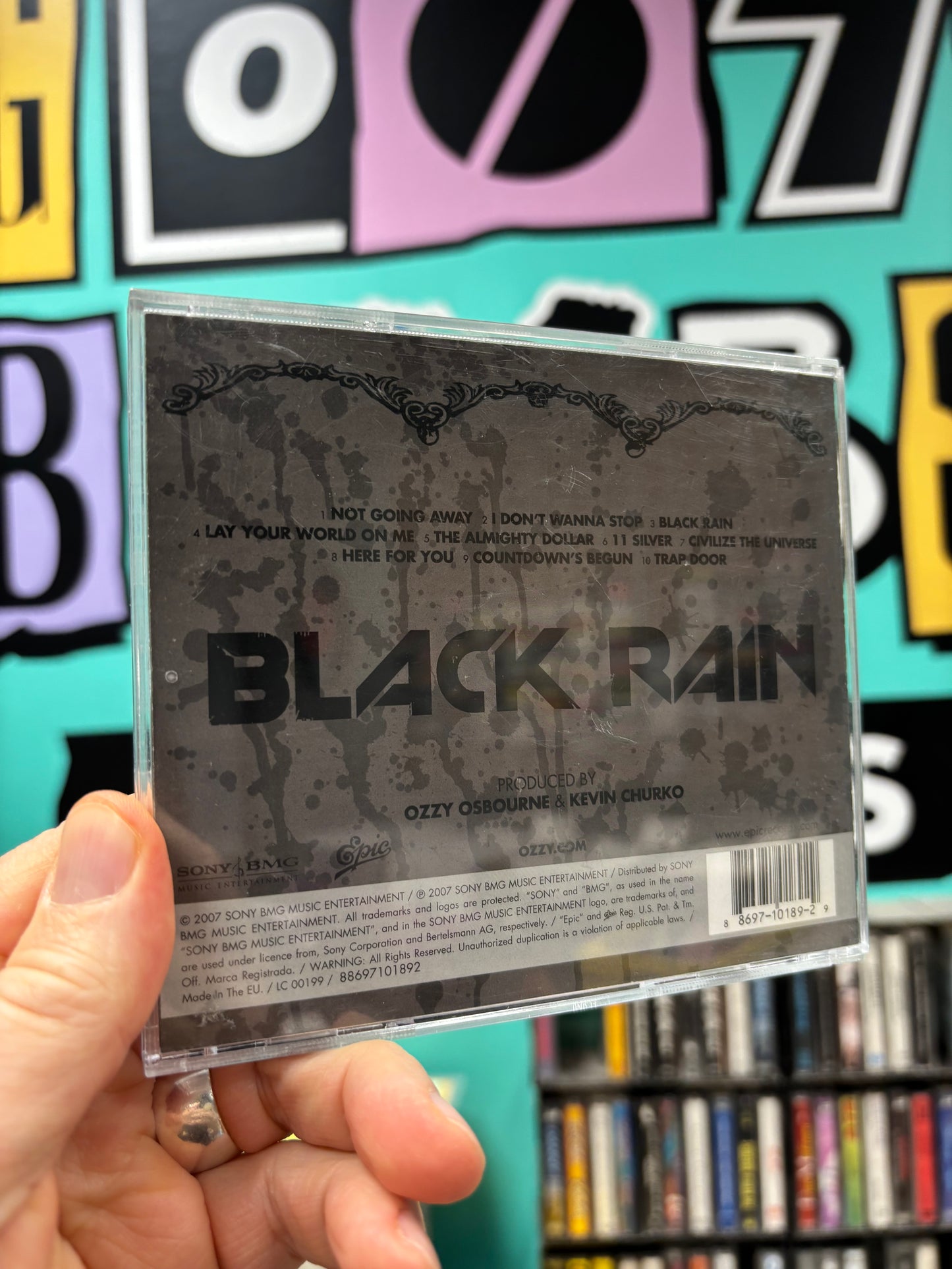 Ozzy Osbourne: Black Rain, CD, Epic, Sony BMG, Europe 2007