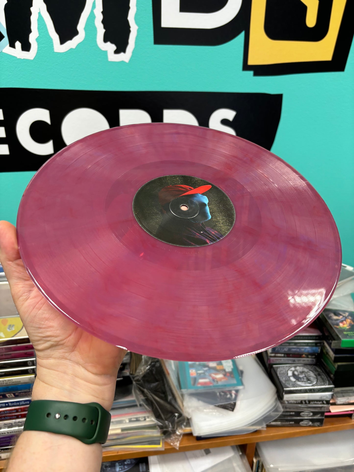 Burgundy Blood: Suede Comet, 2LP, gatefold, Limited Edition, Clear/Red/Purple, Fresh Herring Records, UK 2014