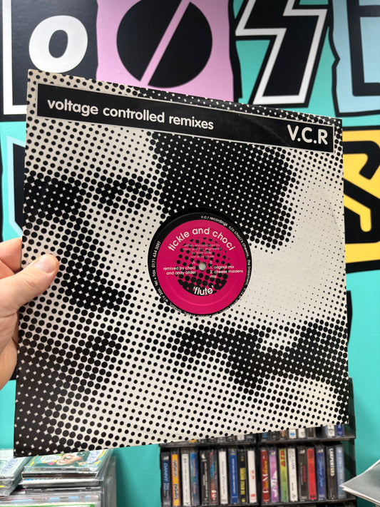 Tickle & Choci: Flute, 12inch, Only pressing, Voltage Controlled Remixes, UK 1999