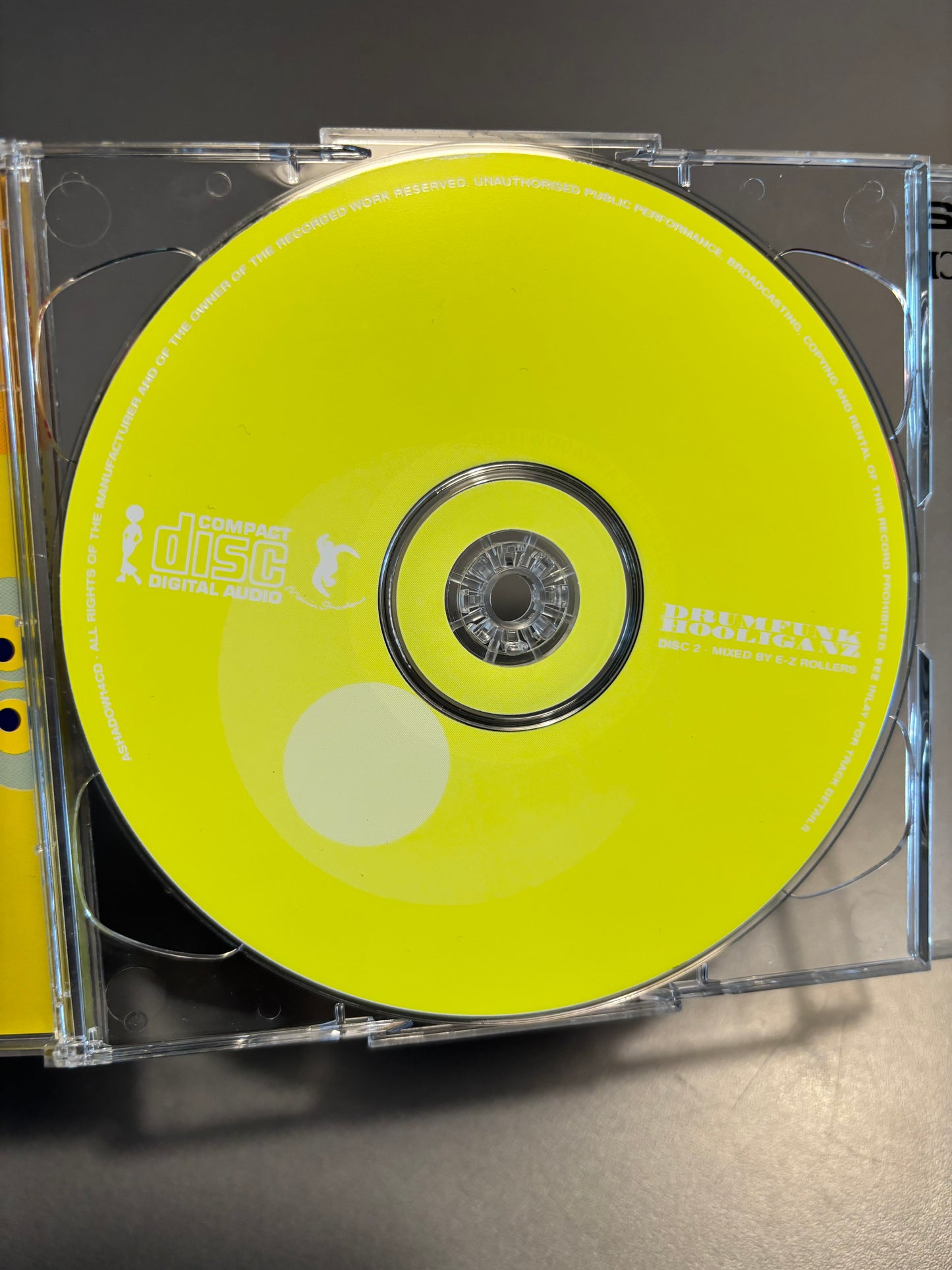 E-Z Rollers presents Drumfunk Hooliganz, Liquid Cooled Tunes From The Original Superfly Drum & Bass Generation, 2CD, Only CD pressing, Compilation, Moving Shadow, UK 1998