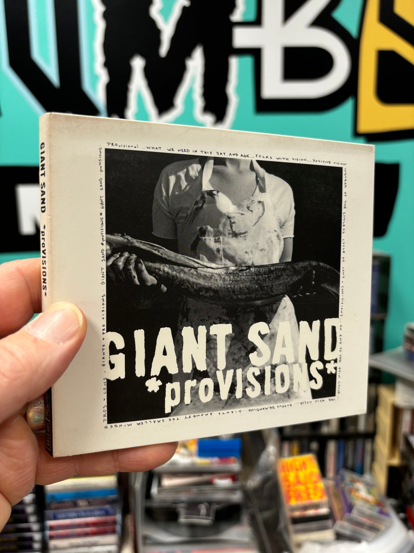 Giant Sand: *proVISIONS*, CD, 1st pressing, Yep Roc Records, US 2008