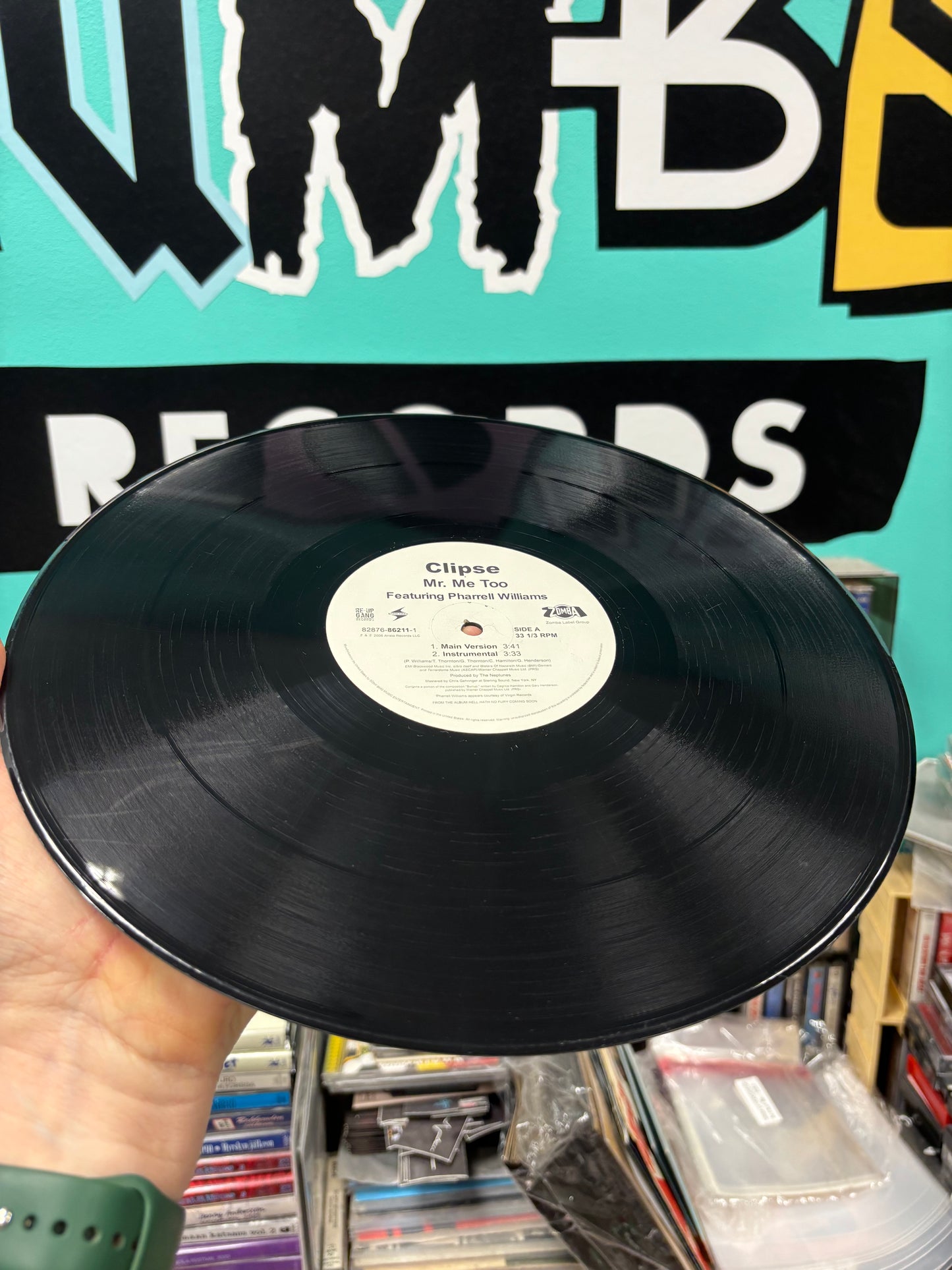 Clipse feat. Pharrell Williams: Mr. Me Too, 12inch, Star Trak Entertainment, Re-Up Gang Records, US 2006