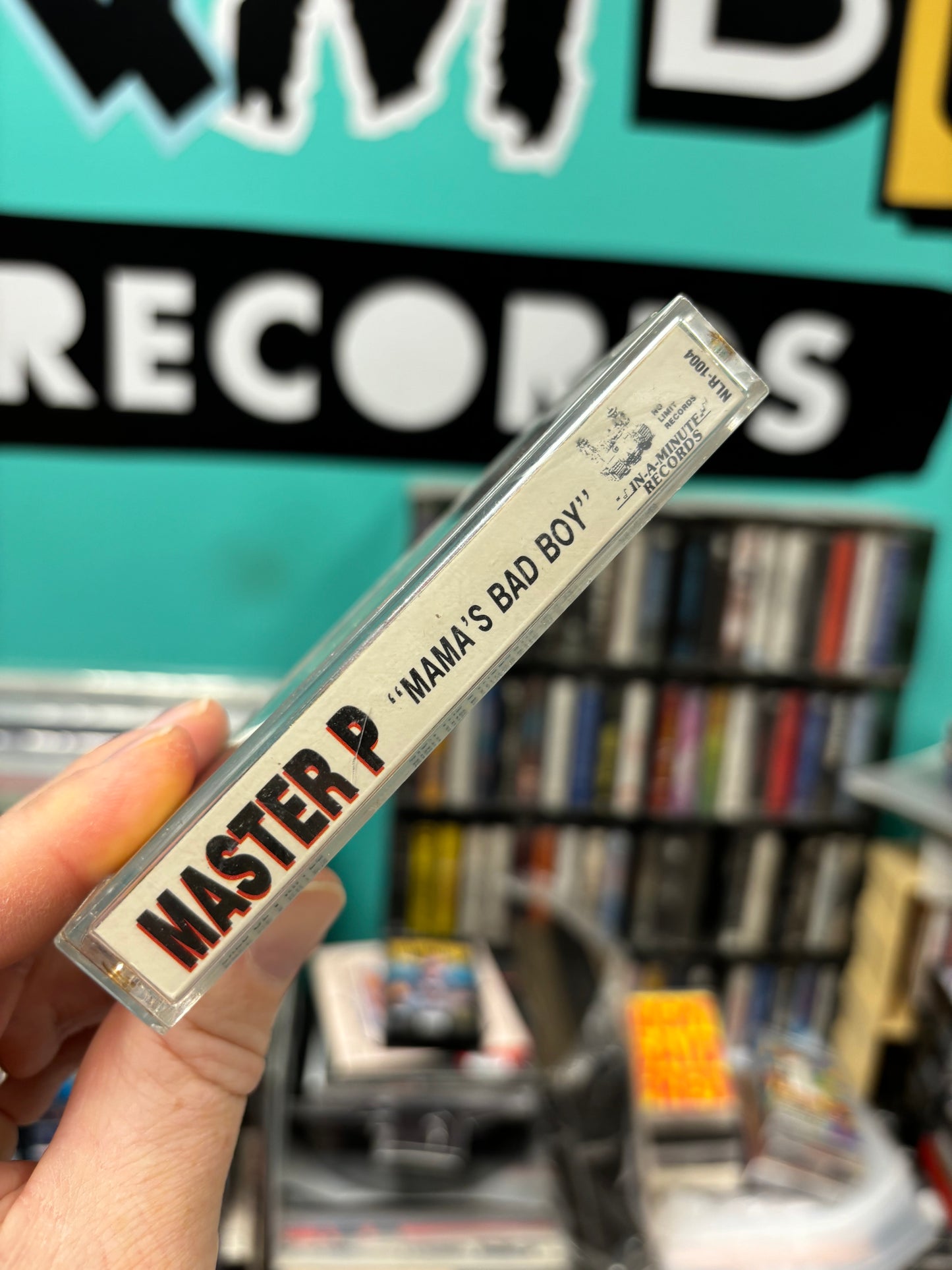 Master P: Mama’s Bad Boy, C-cassette, 1st pressing, No Limit Records, US 1992