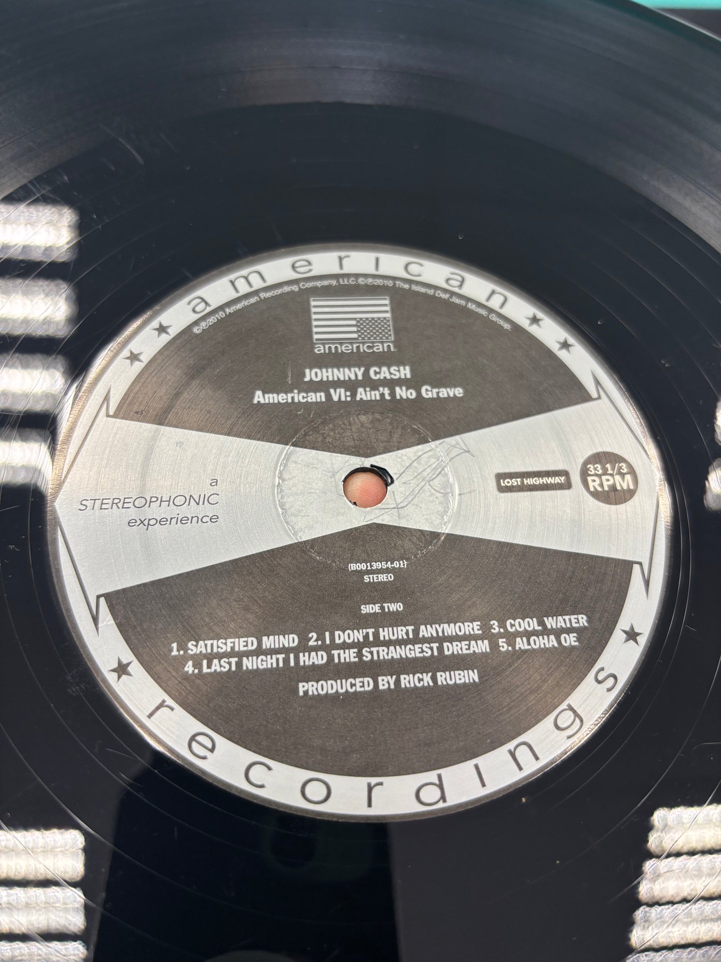Johnny Cash: American VI: Ain’t No Grave, LP, 1st pressing, American Recordings, US 2010