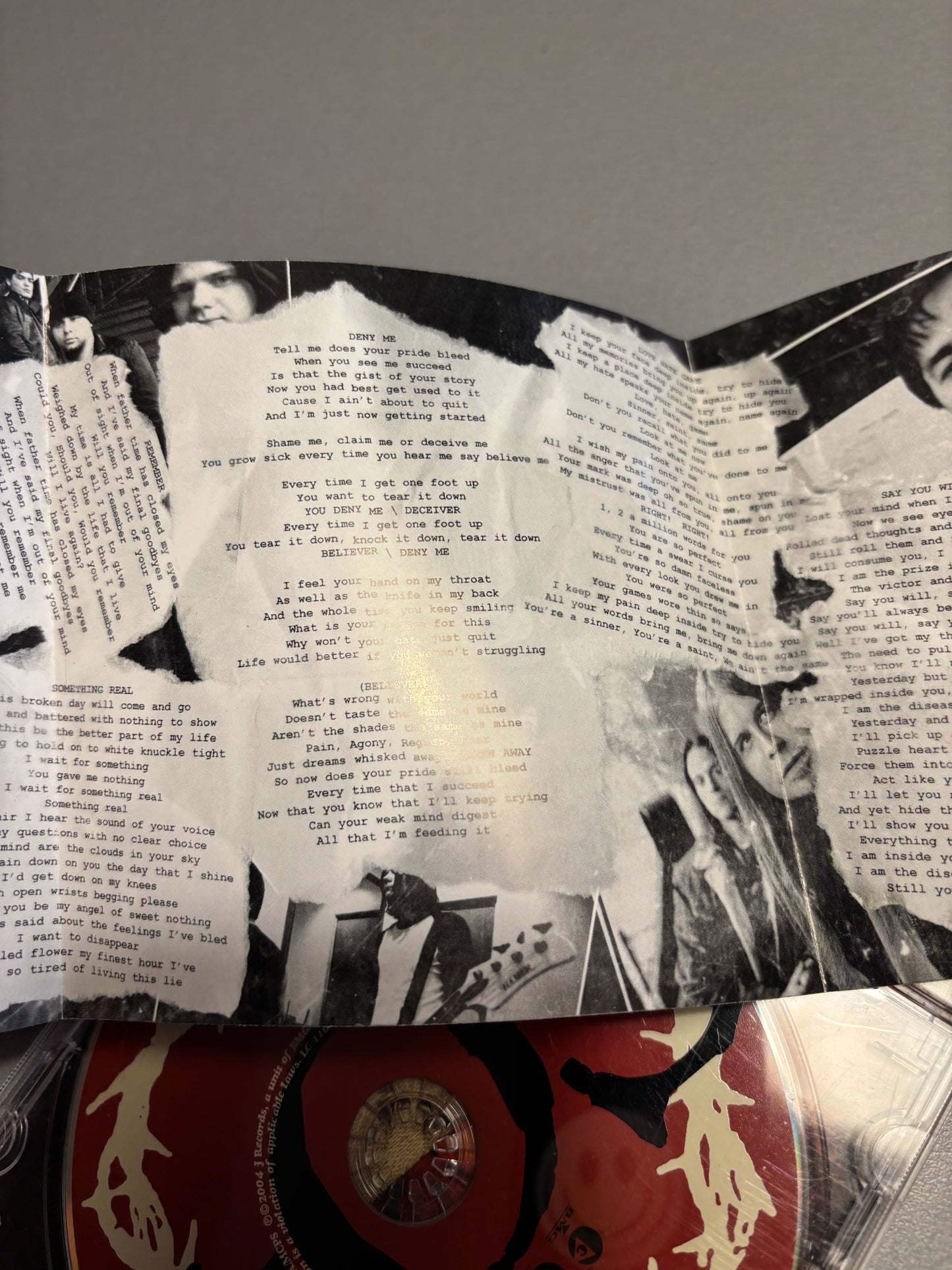 Soil: Re•de•fine, CD, Copy Protected, J Records, BMG, UK & Europe 2004