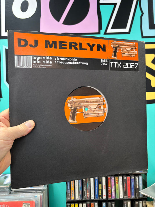 DJ Merlyn: Braunkohle, 12inch, Only official pressing, Tracid Traxxx, Germany 2001