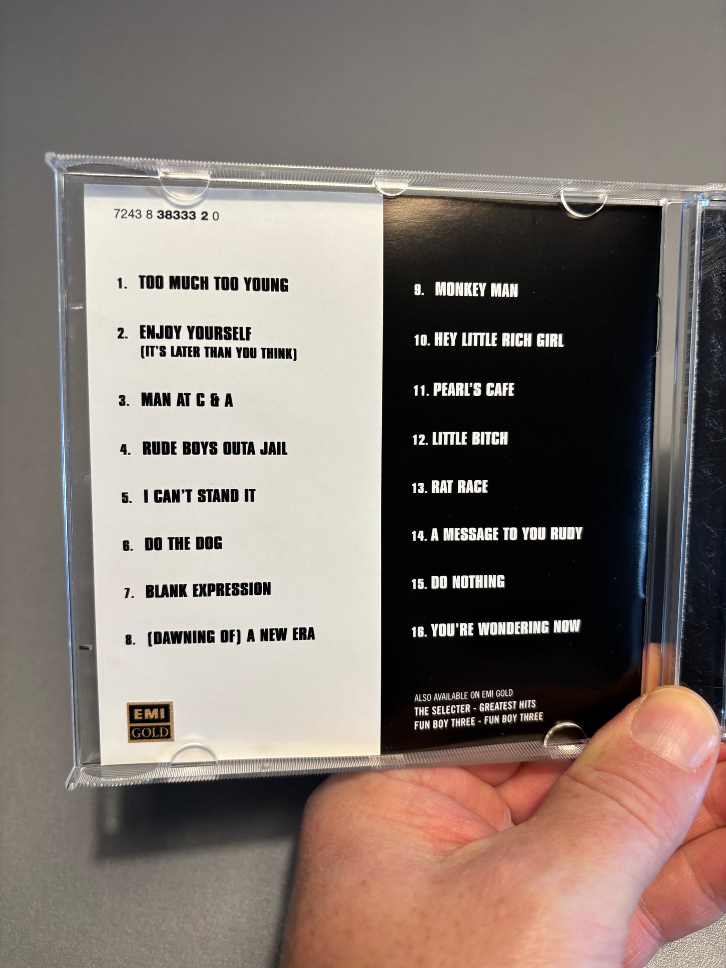 The Specials: Too Much Too Young, CD, reissue, EMI Gold, Europe 2004-2008?