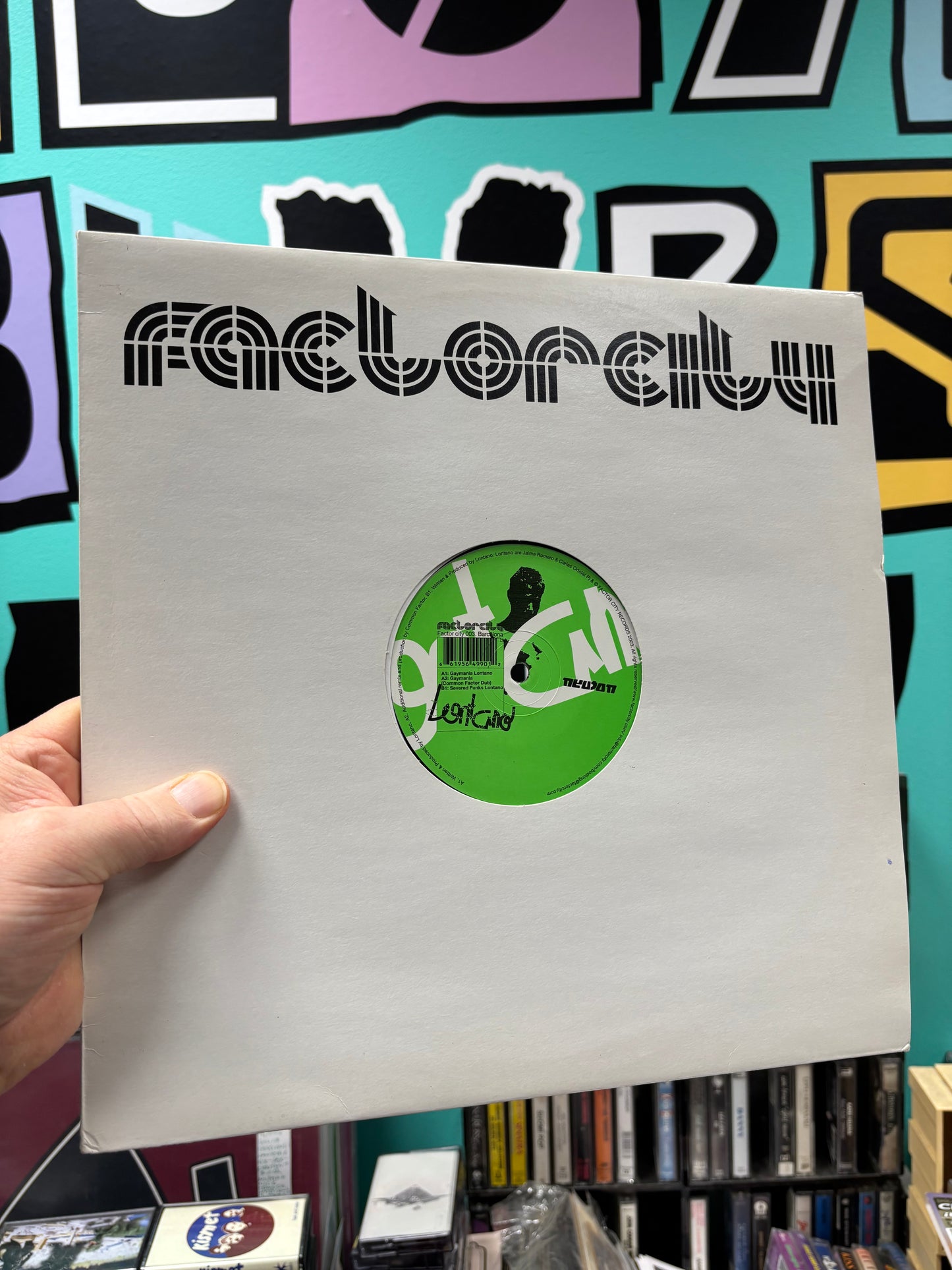 Lontano: Gaymania, 12inch, Only official pressing, Factor City Records, Spain 2003