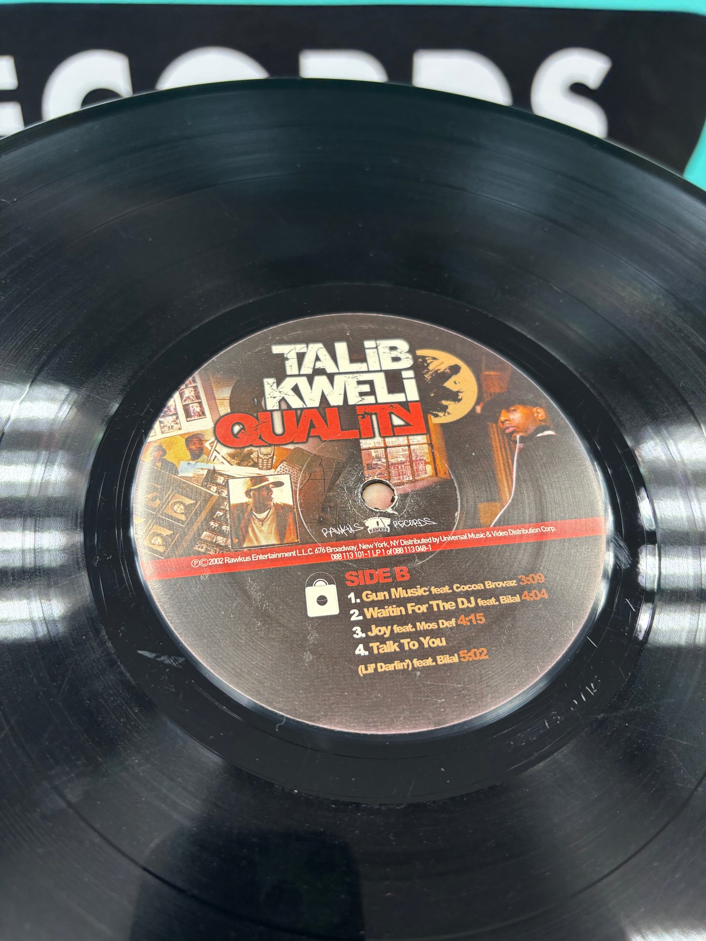 Talib Kweli: Quality, 2LP, 1st pressing, Rawkus, US 2002