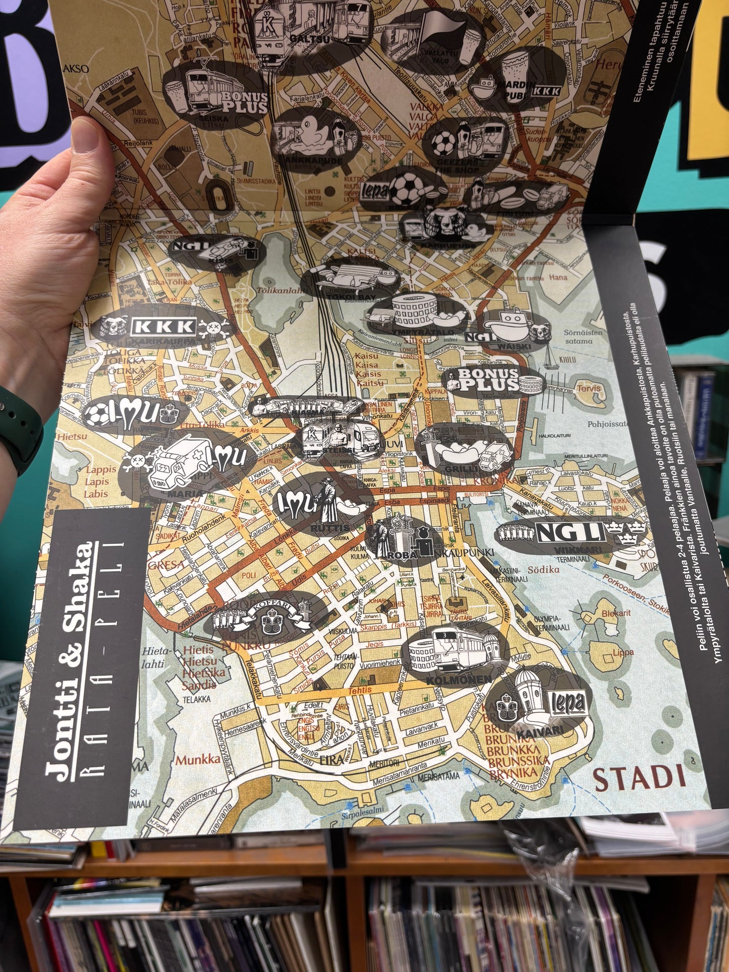 Jontti & Shaka: Rata-Äänite, 2LP, gatefold, reissue, Only vinyl pressing, 3rd Rail Music, Finland 2017