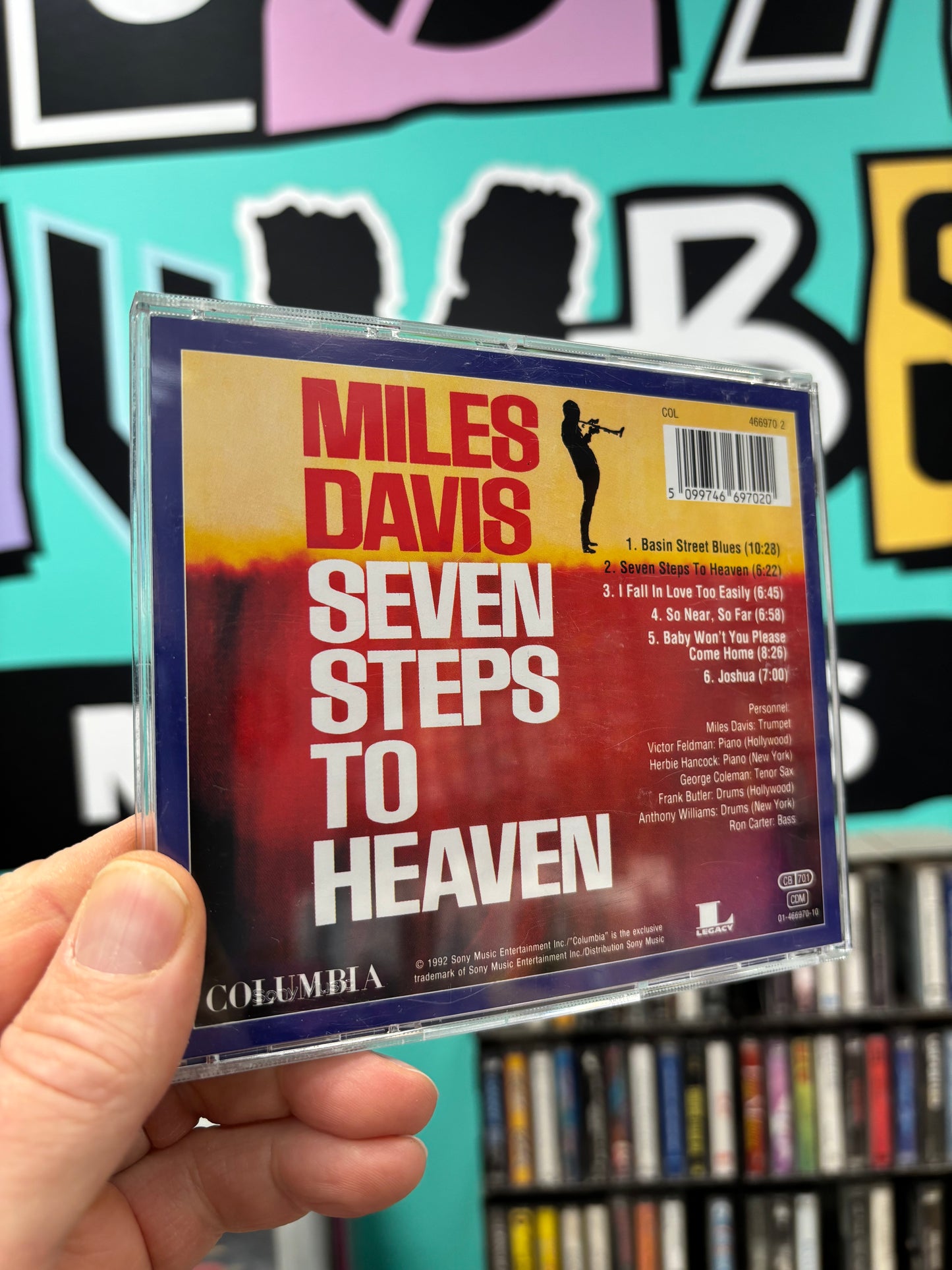 Miles Davis: Seven Steps To Heaven, CD, reissue, remastered, Columbia, Legacy, Europe 1992?