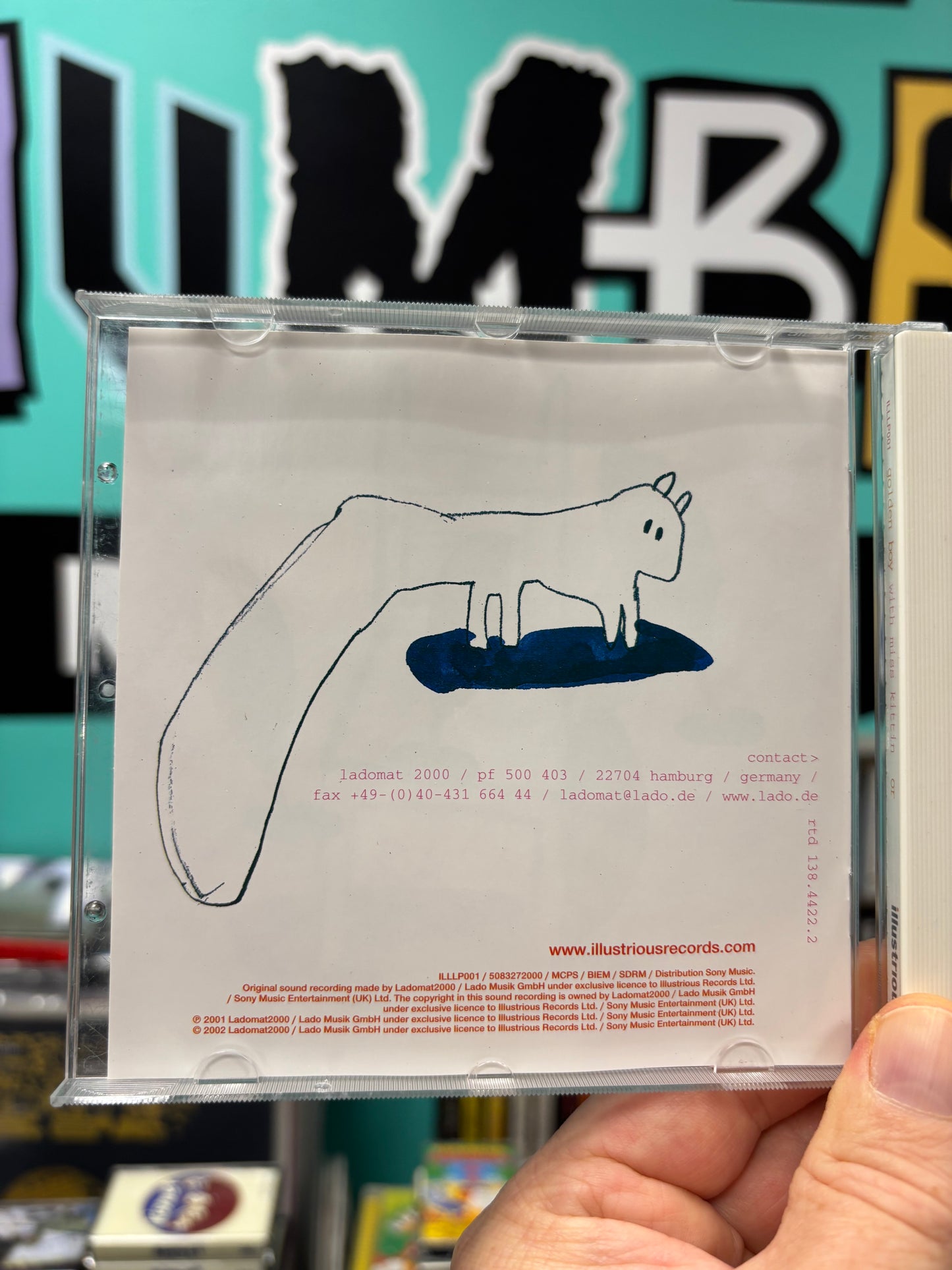 Golden Boy with Miss Kittin: Or, CD, Jewel Case, Illustrious, UK & Europe 2002