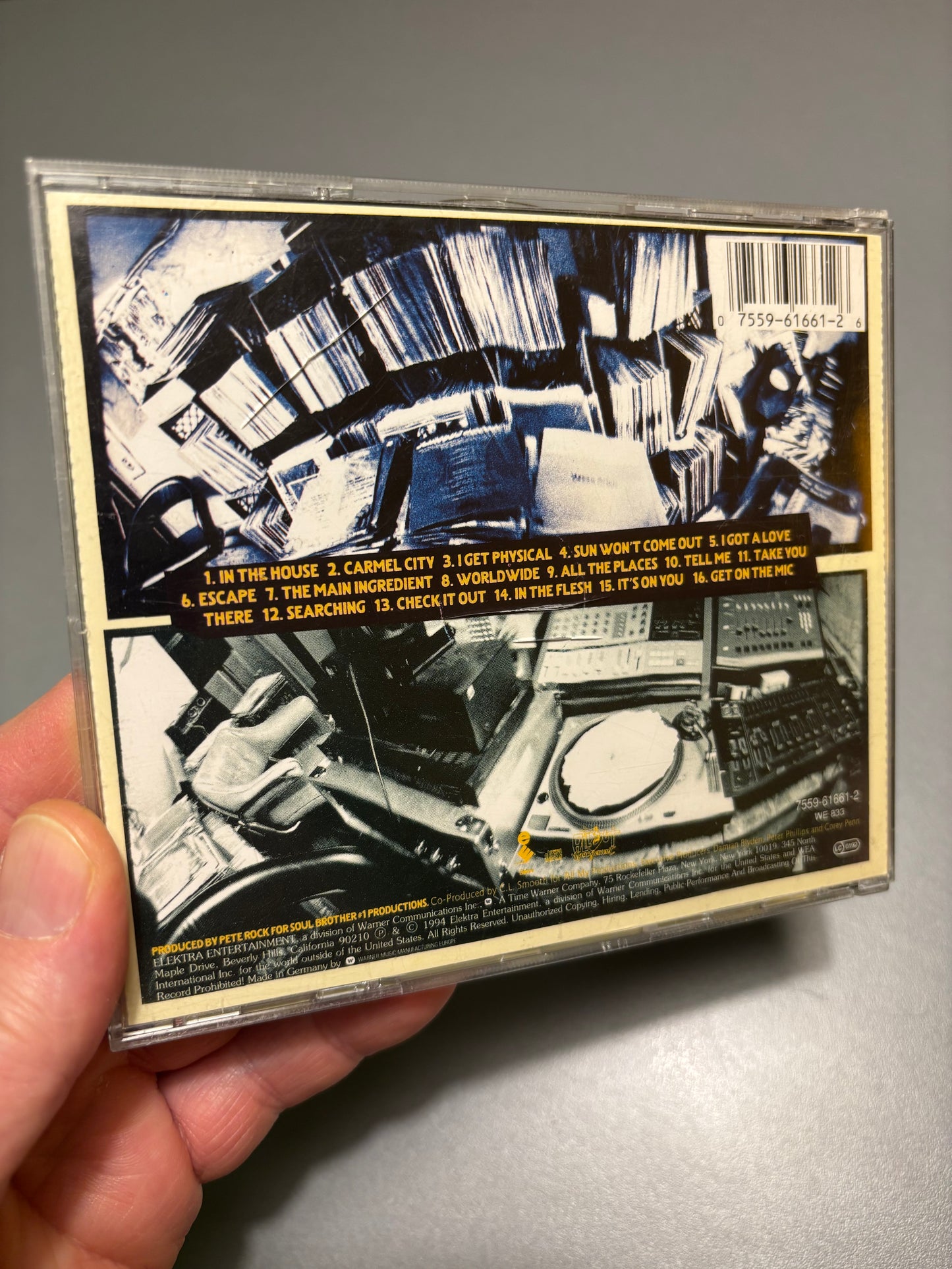 Pete Rock & C.L. Smooth: The Main Ingredient, CD, Elektra, Europe 1994
