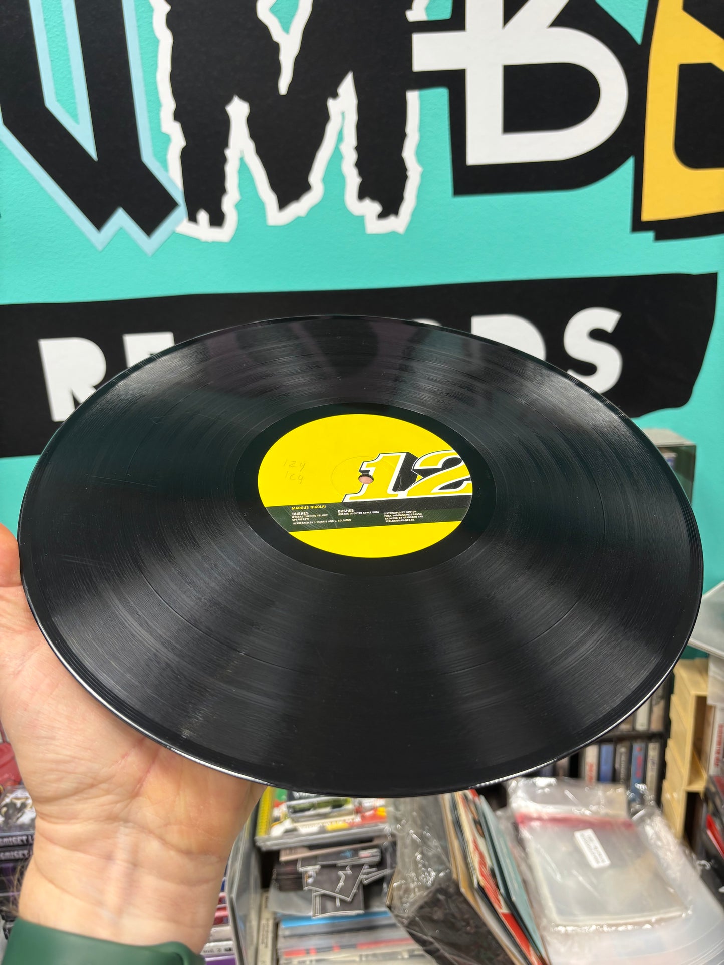 Markus Nikolai: Passion/Bushes, 12inch, 1st pressing, Perlon, Germany 1999