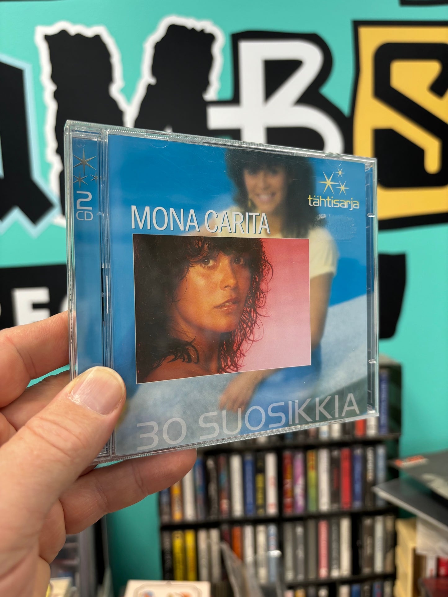 Mona Carita: 30 Suosikkia, 2CD, Only pressing, WEA, Finland 2006