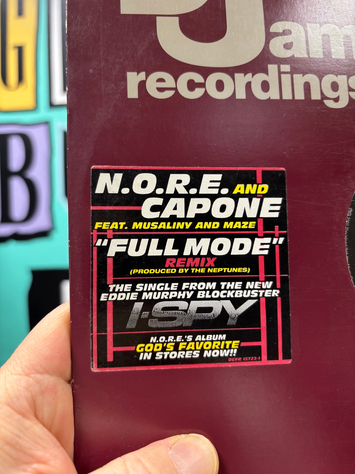 N.O.R.E. and Capone: Full Mode (Remix), 12inch, Promo, Def Jam Recordings, Violator, Thugged Out Entertainment, US 2002