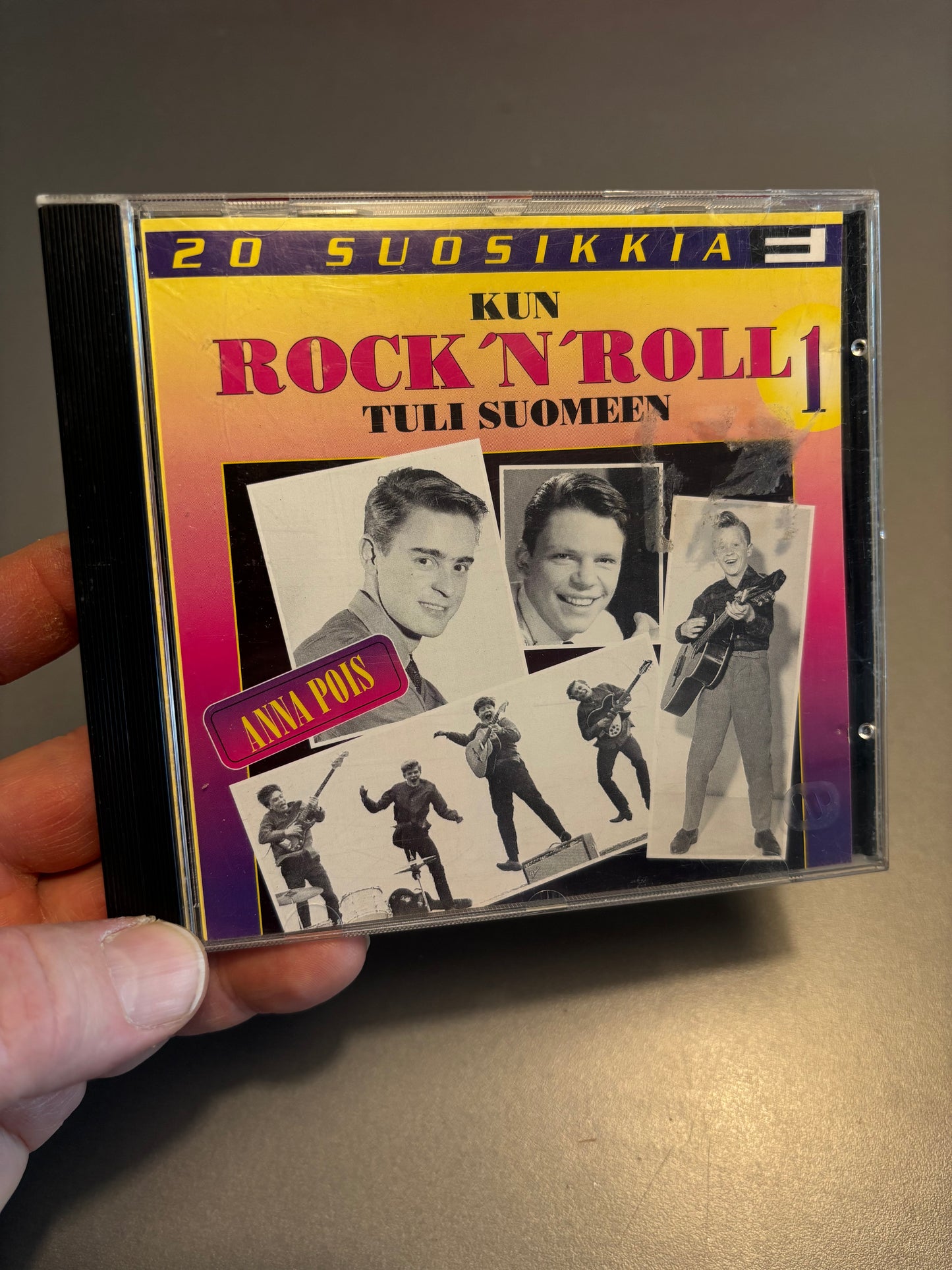 Kun Rock ’N’ Roll Tuli Suomeen 1 - Anna Pois, CD, Only pressing, Fazer Records, Finland 1996