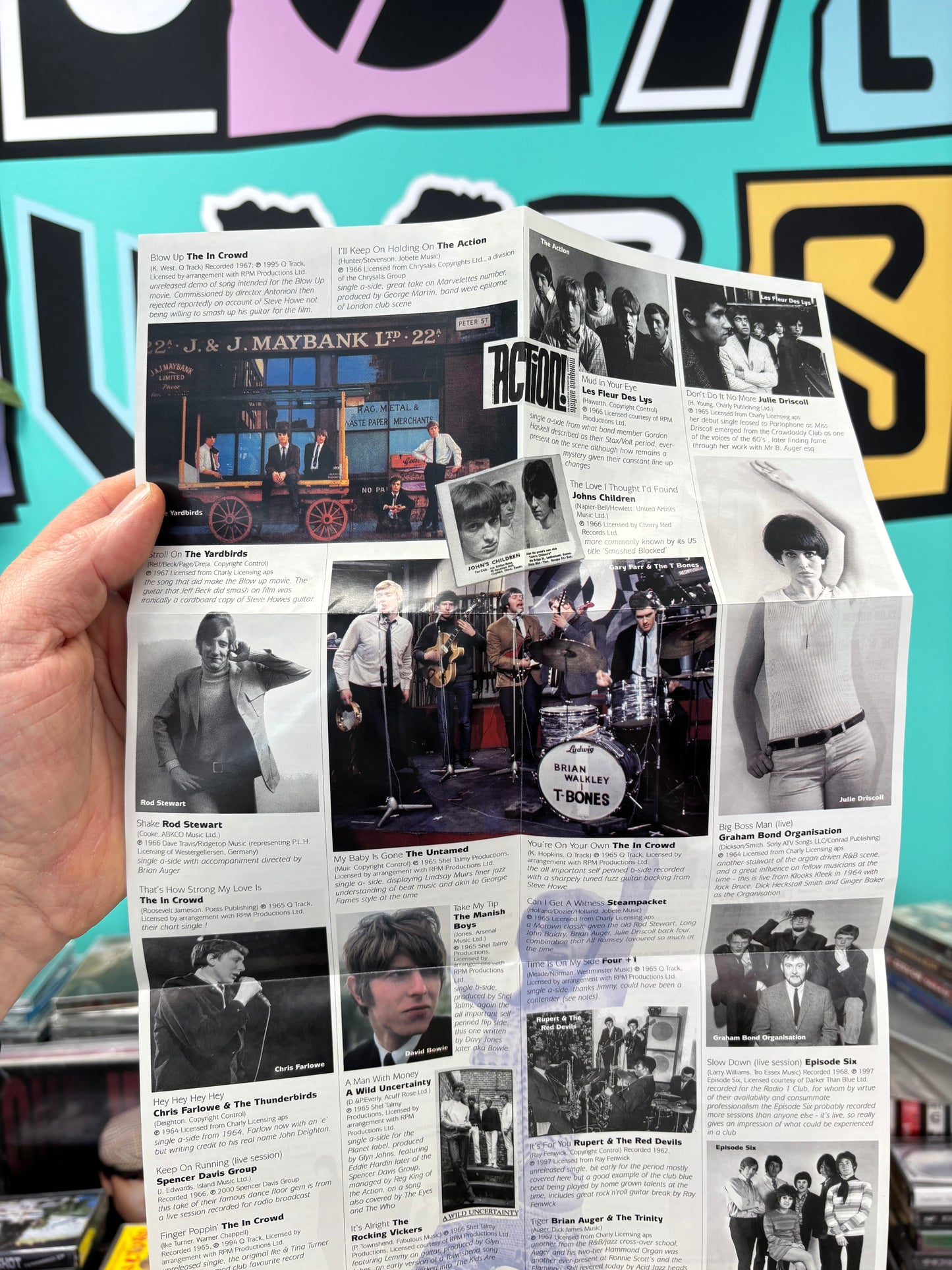 The In Crowd (UK Mod R&B Beat 1964-1967), CD, 1st pressing, Compilation, Enhanced, RPM Records, UK 2001