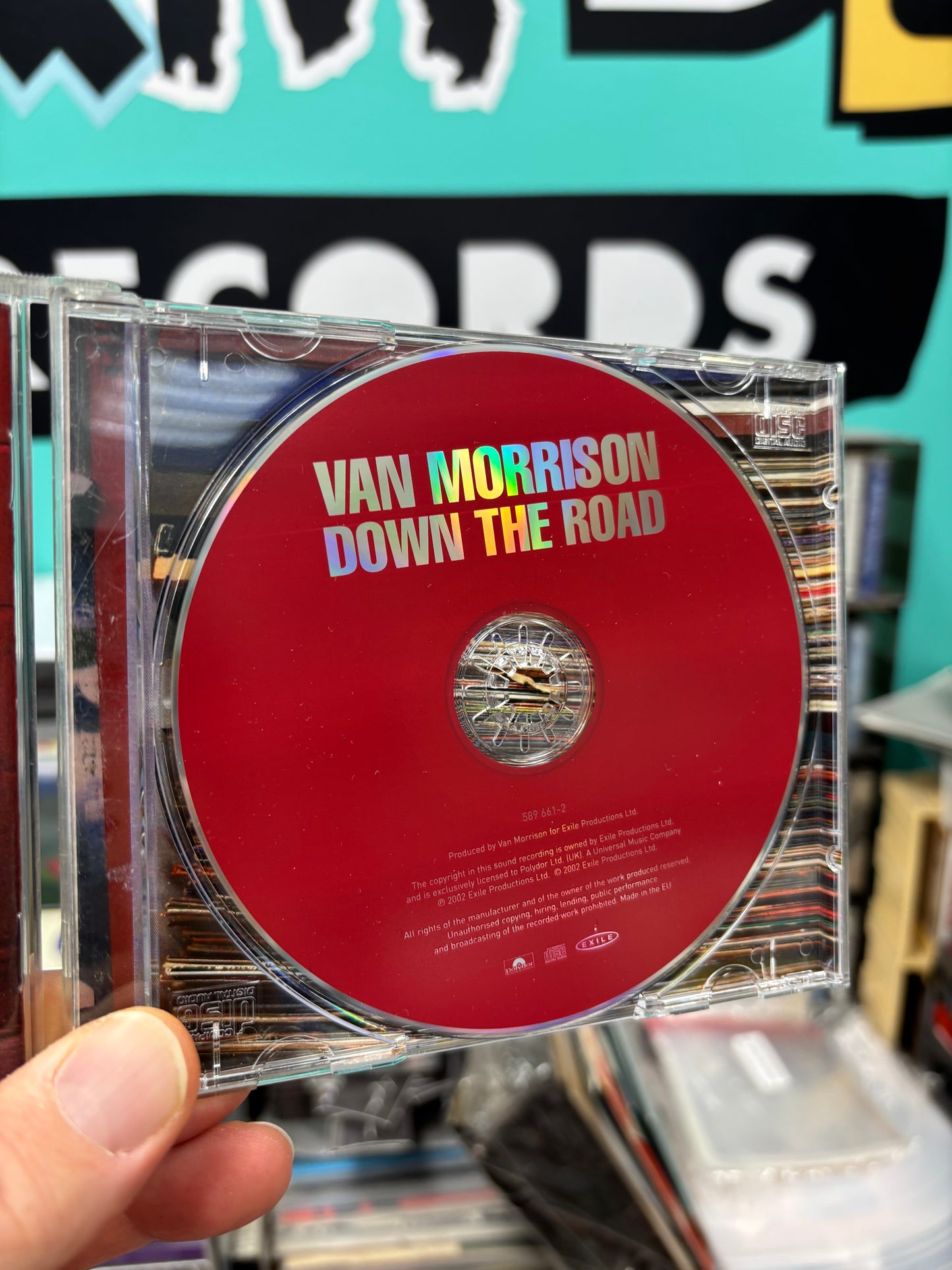 Van Morrison: Down The Road, CD, Polydor, Exile, Europe 2002