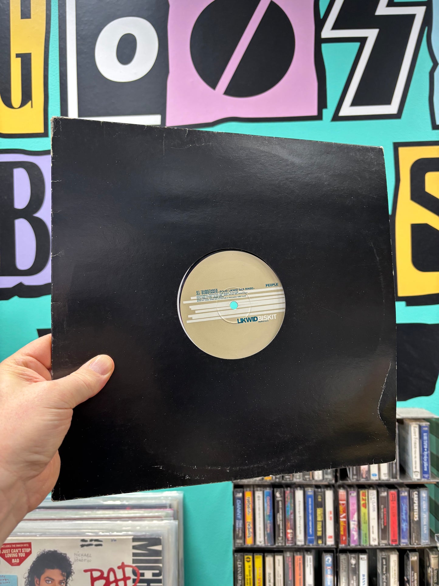 Likwid Biskit: Substance, 12inch, Only official pressing, People, UK 2000