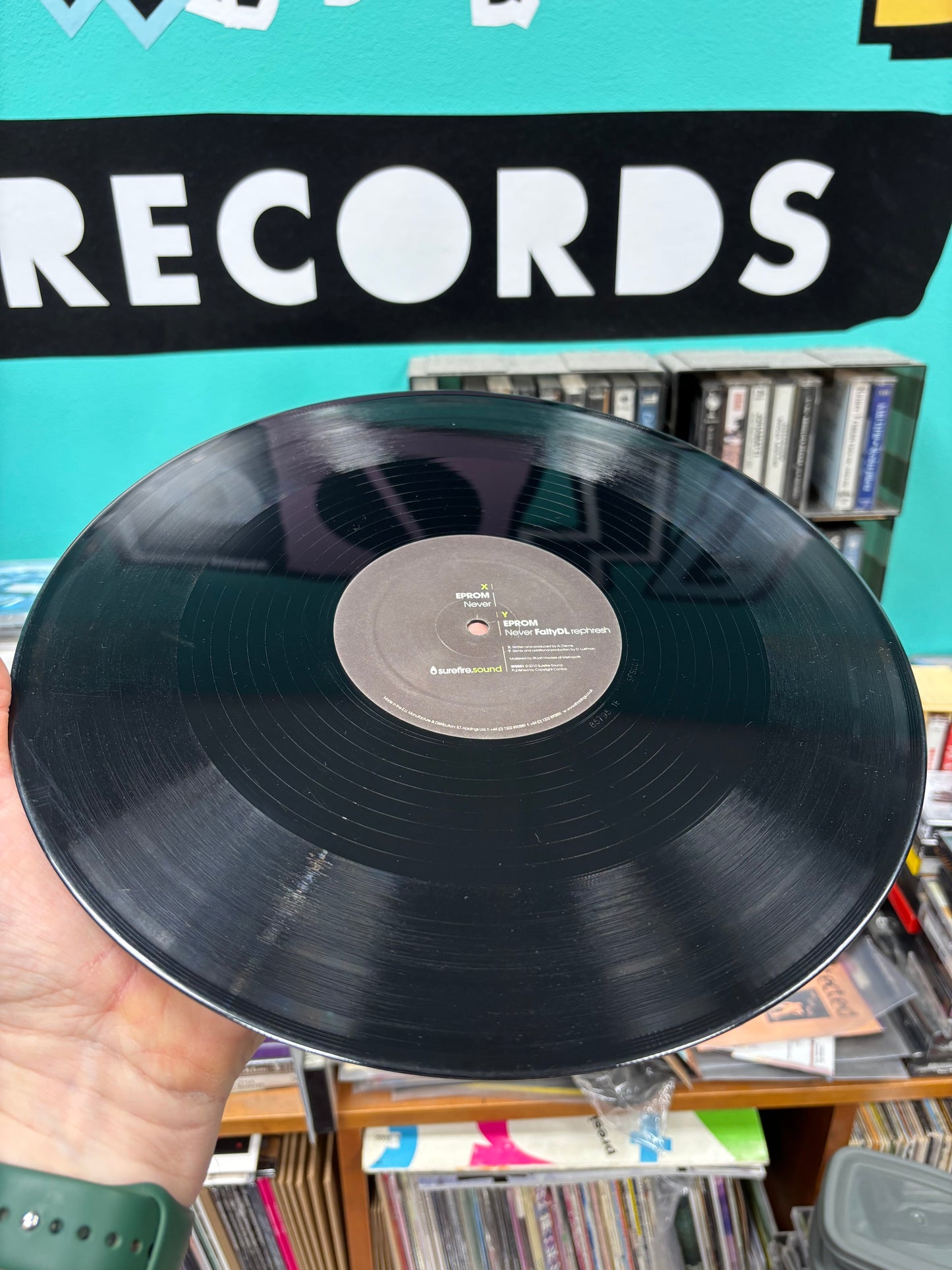 Eprom: Never, 12inch, Only pressing, Surefire Sound, UK 2010