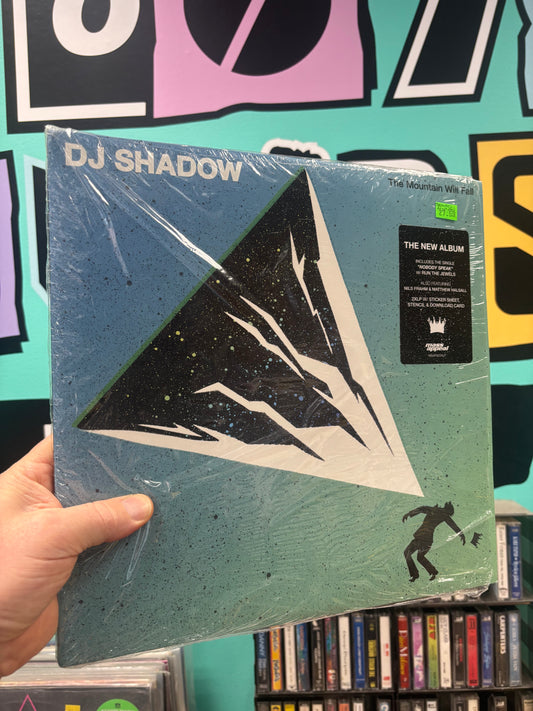 DJ Shadow: The Mountain Will Fall, 2LP, gatefold, Only vinyl pressing, Mass Appeal, Liquid Amber, US 2016