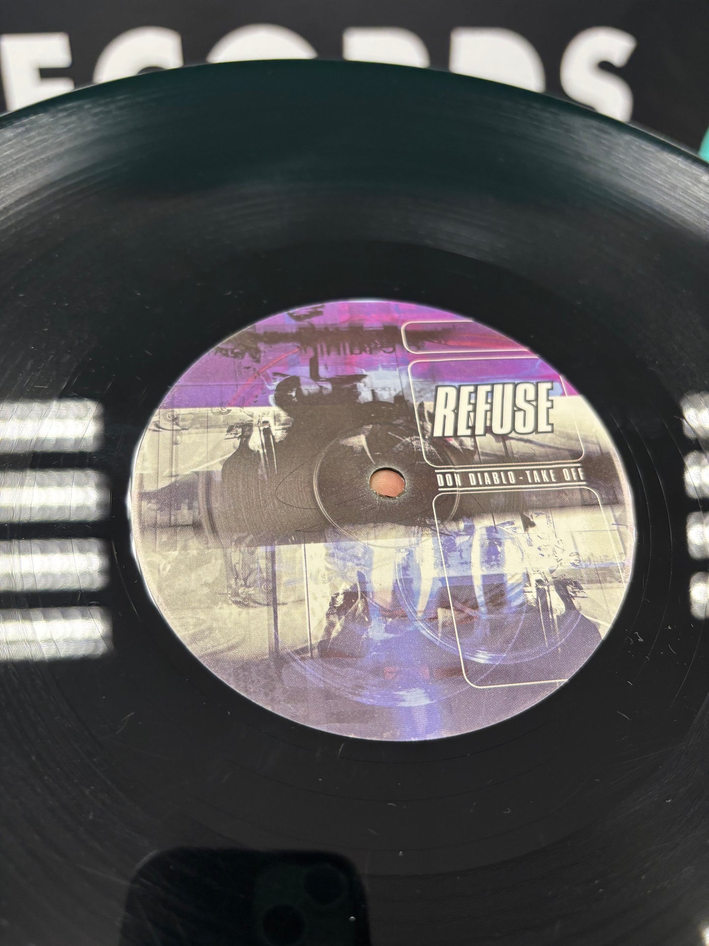 Don Diablo: Take Off, 12inch, 1st pressing, Refuse, Netherlands 2001