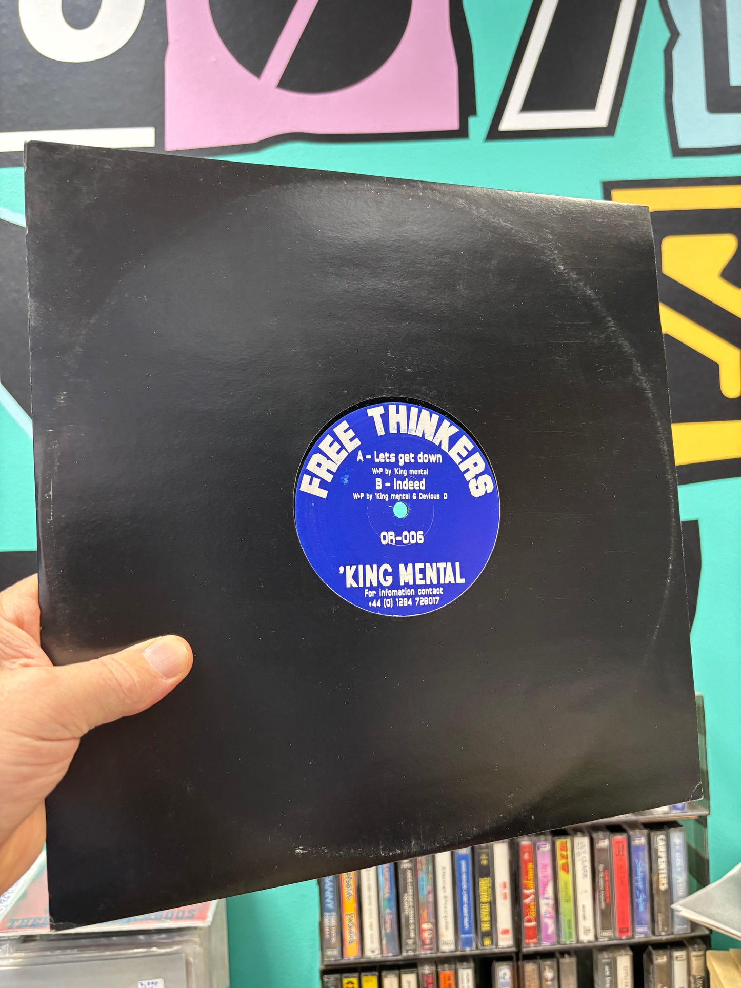 King Mental: Free To Be/Night Fever, 12inch, Free Thinkers, UK 2001