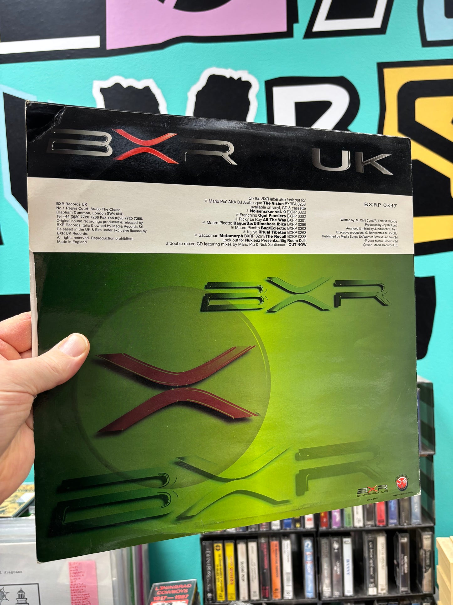 Joy Kitikonti: Joyenergizer, 12inch, BXR UK, UK 2001