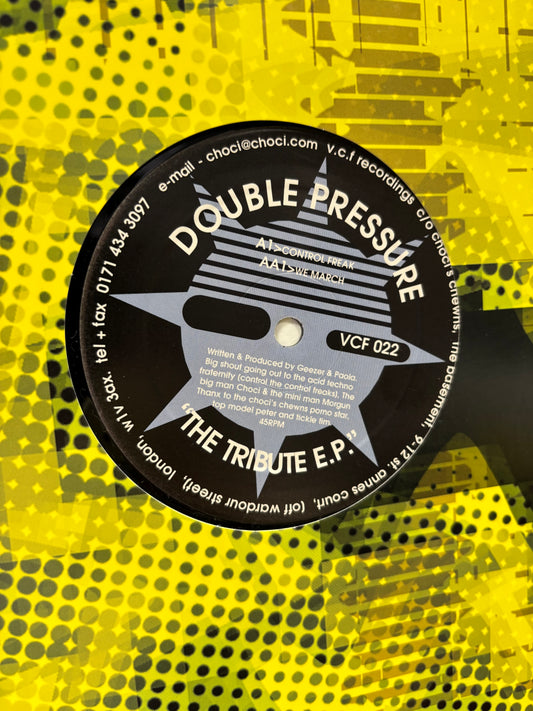 Double Pressure: The Tribute E.P., 12inch, Only pressing, Voltage Controlled Frequencies, UK 2000
