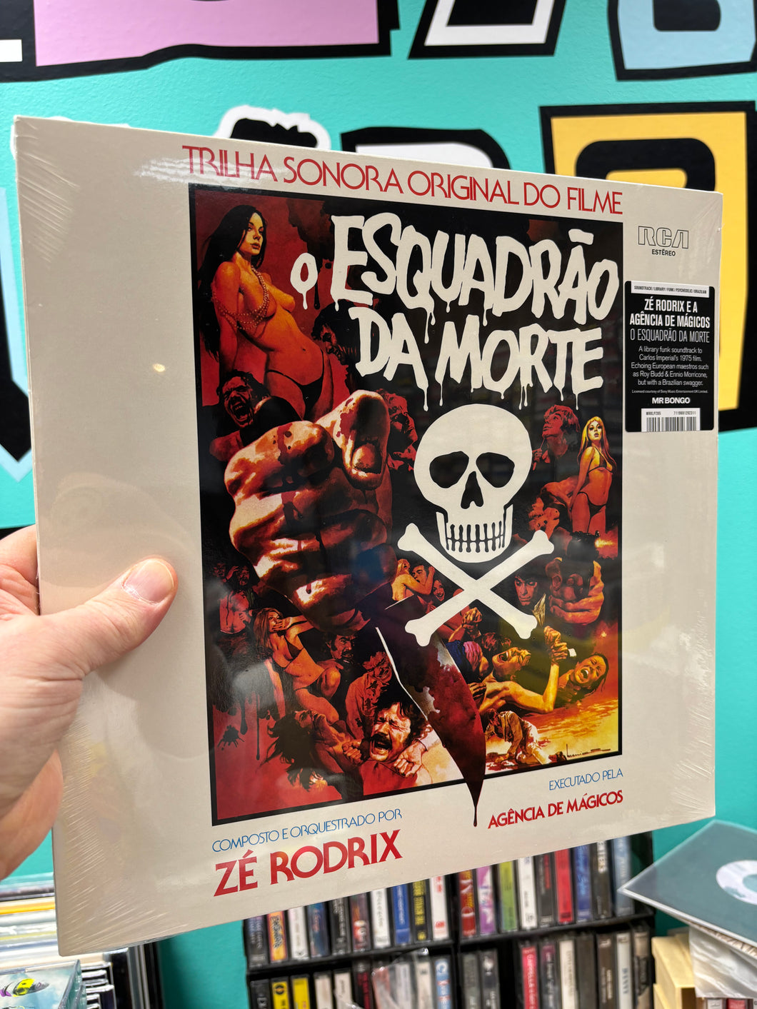 Zé Rodrix E A Agencia De Magicos: O Esquadrao Da Morte, LP, reissue, UK 2023