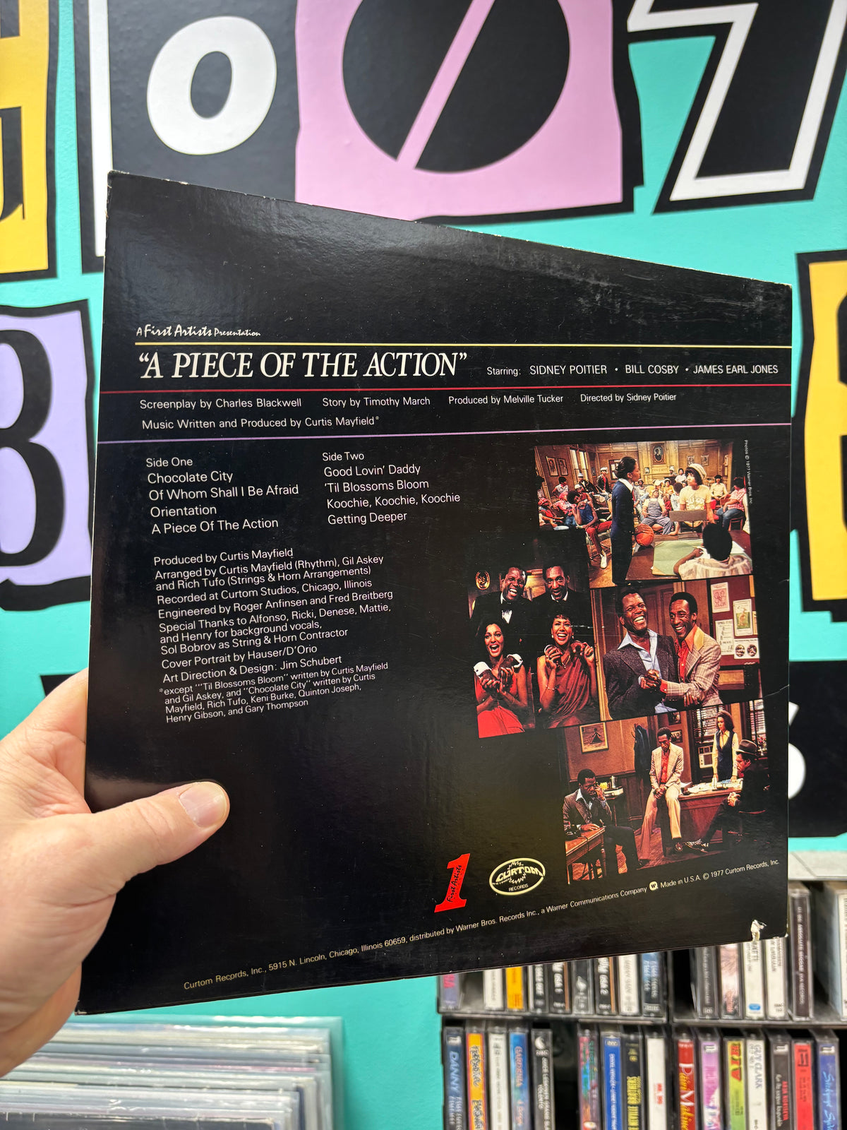 Mavis Staples: A Piece Of The Action, LP, Curtom, US 1977